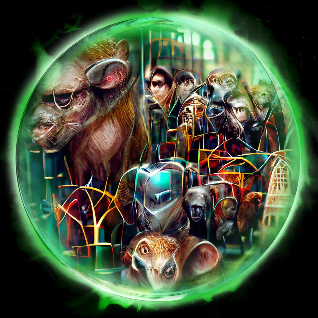 In my dream, I saw a llama surrounded by other creatures. "What are you doing?" I asked the llama. "I'm using these creatures to make the world harder for you," the llama replied.