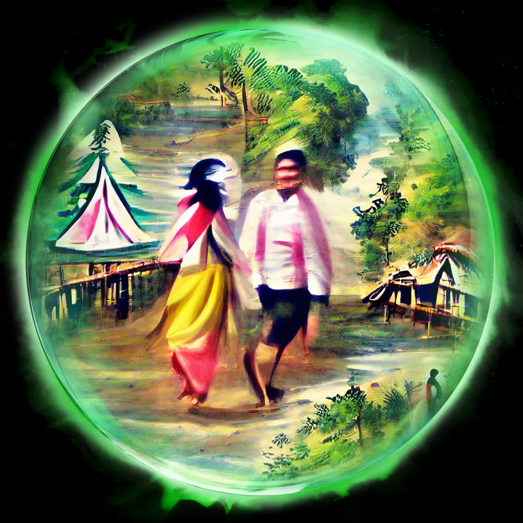 In my dream, there was a small cabin by a river. From this cabin, a man and a woman would walk down to the river. He would always hold her by the hand, she would always smile at him. They would go up to the cabin and spend the rest of the night making love to each other.