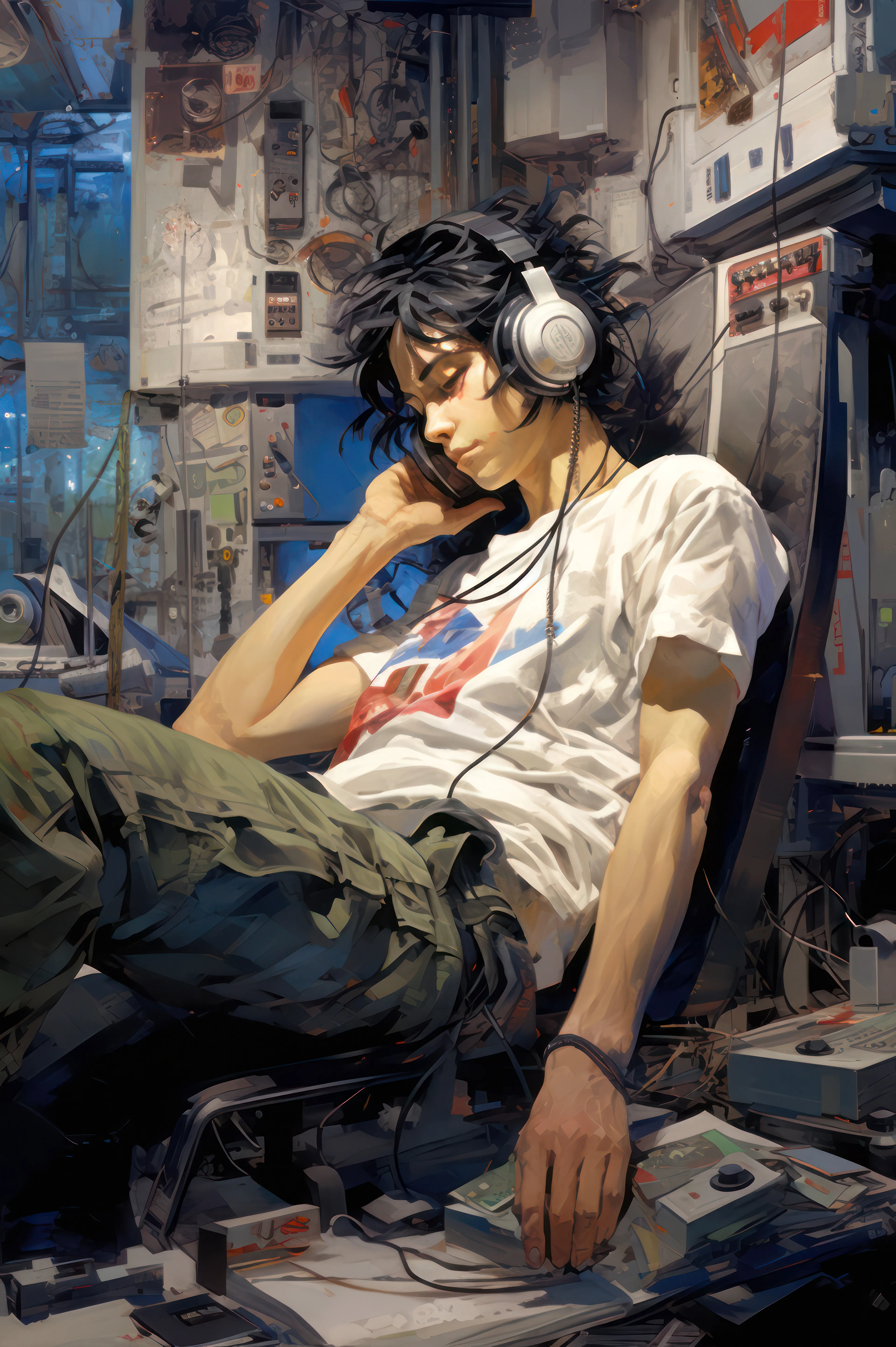 The story opens in Redo City, where tradition merges with tech. Here we meet Hiroshi, a brilliant young tech genius spending his days creating gadgets in his garage. Hiroshi is passionate about advancing technology for the betterment of humanity.