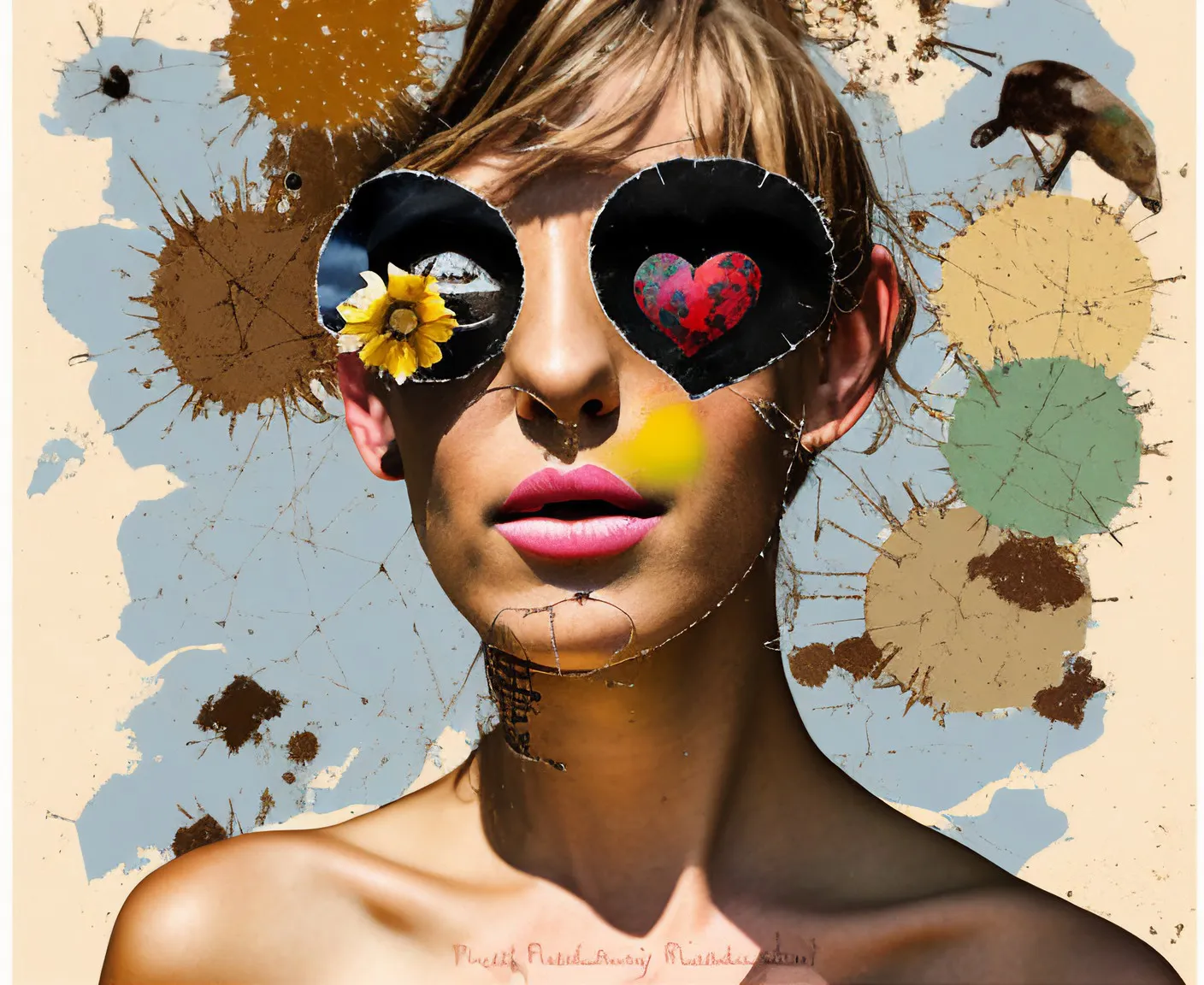 'The Spaces Between Words' is a mono-mixed-media/post-collage series that delves into the inner landscape of human experience. Exploring the unspoken depths of memory, emotion, and identity, it reveals intricate topography within the gaps and nuances of our inner lives.