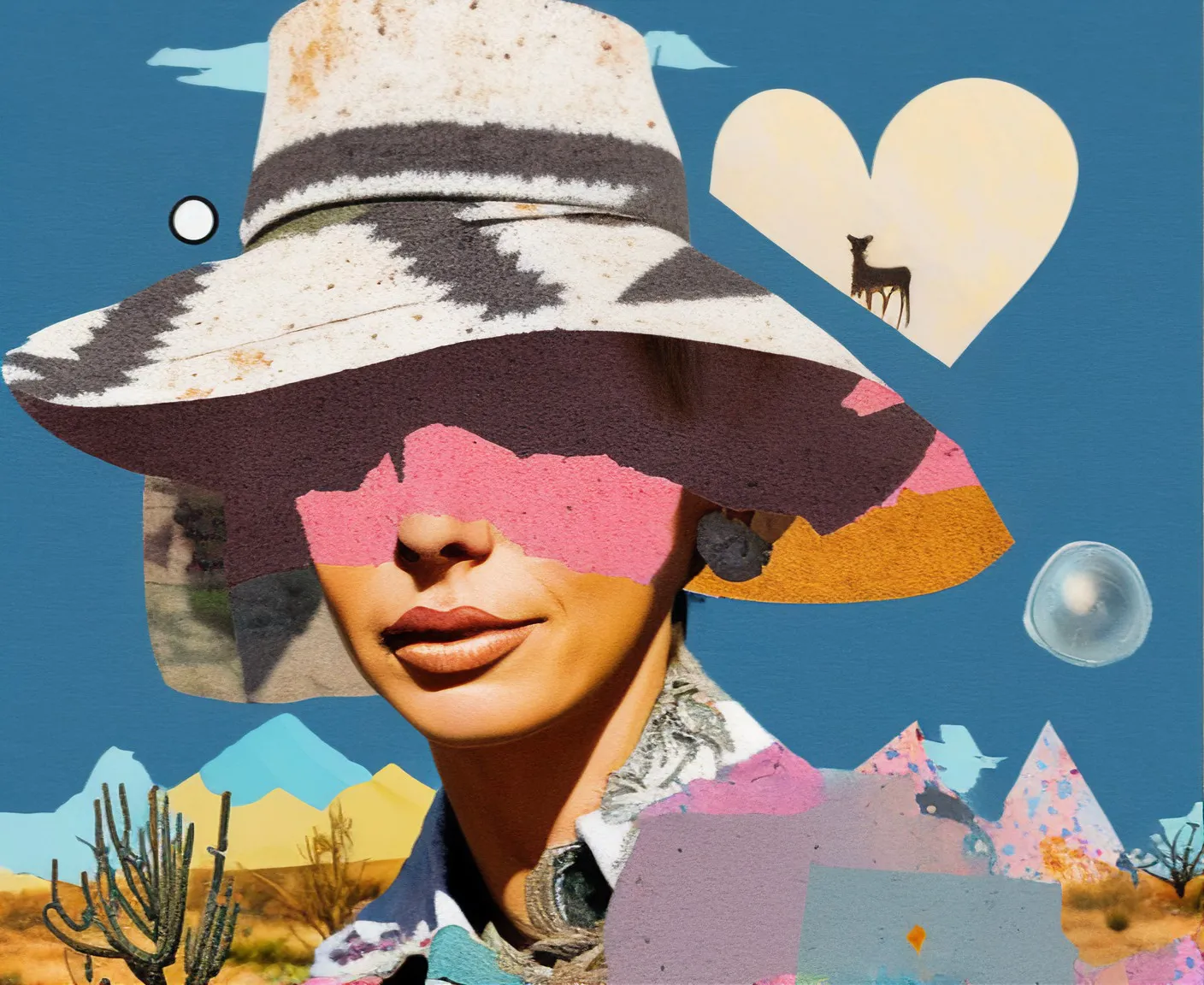 'The Spaces Between Words' is a mono-mixed-media/post-collage series that delves into the inner landscape of human experience. Exploring the unspoken depths of memory, emotion, and identity, it reveals intricate topography within the gaps and nuances of our inner lives.