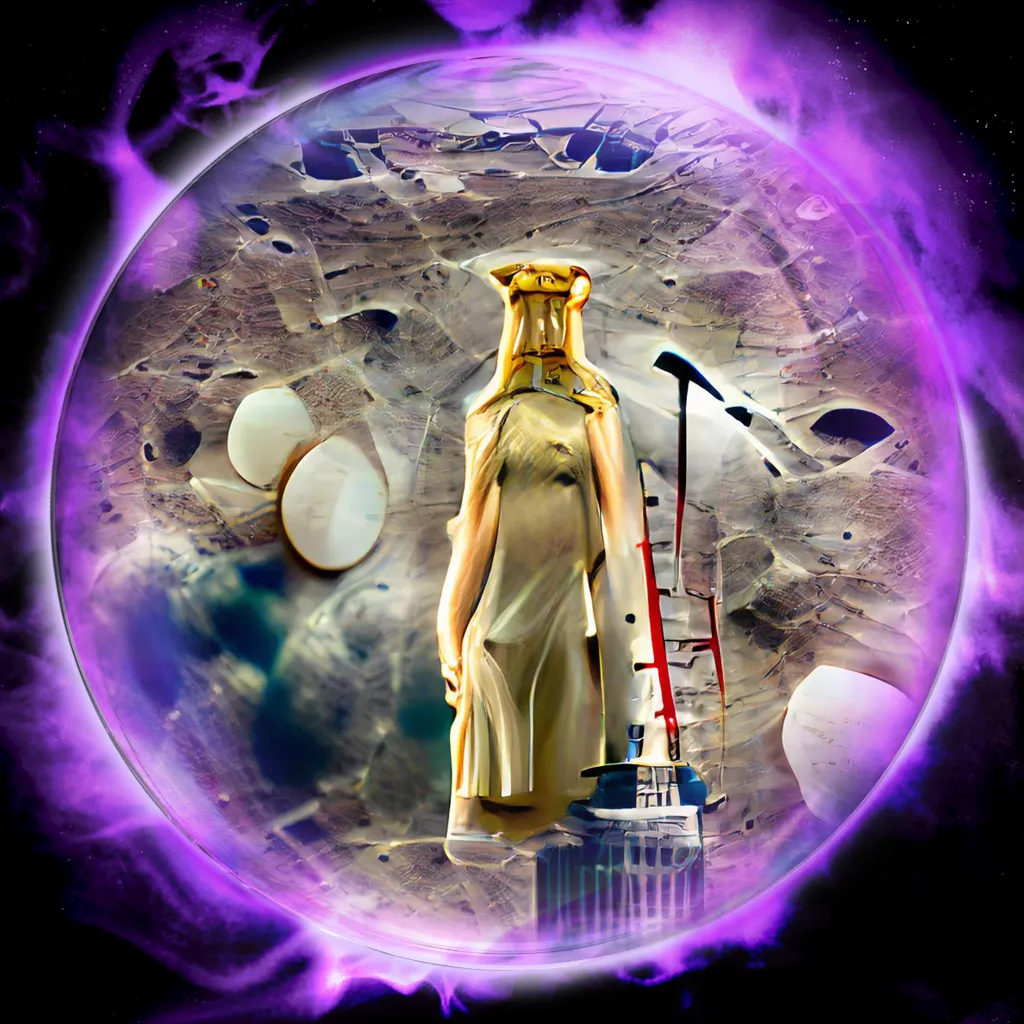 In my dream, I saw Artemis, the Goddess of the Hunt and the Moon, standing on the top of the moon and smiling at me. She was so beautiful, with long flowing blonde hair and a pure white gown.