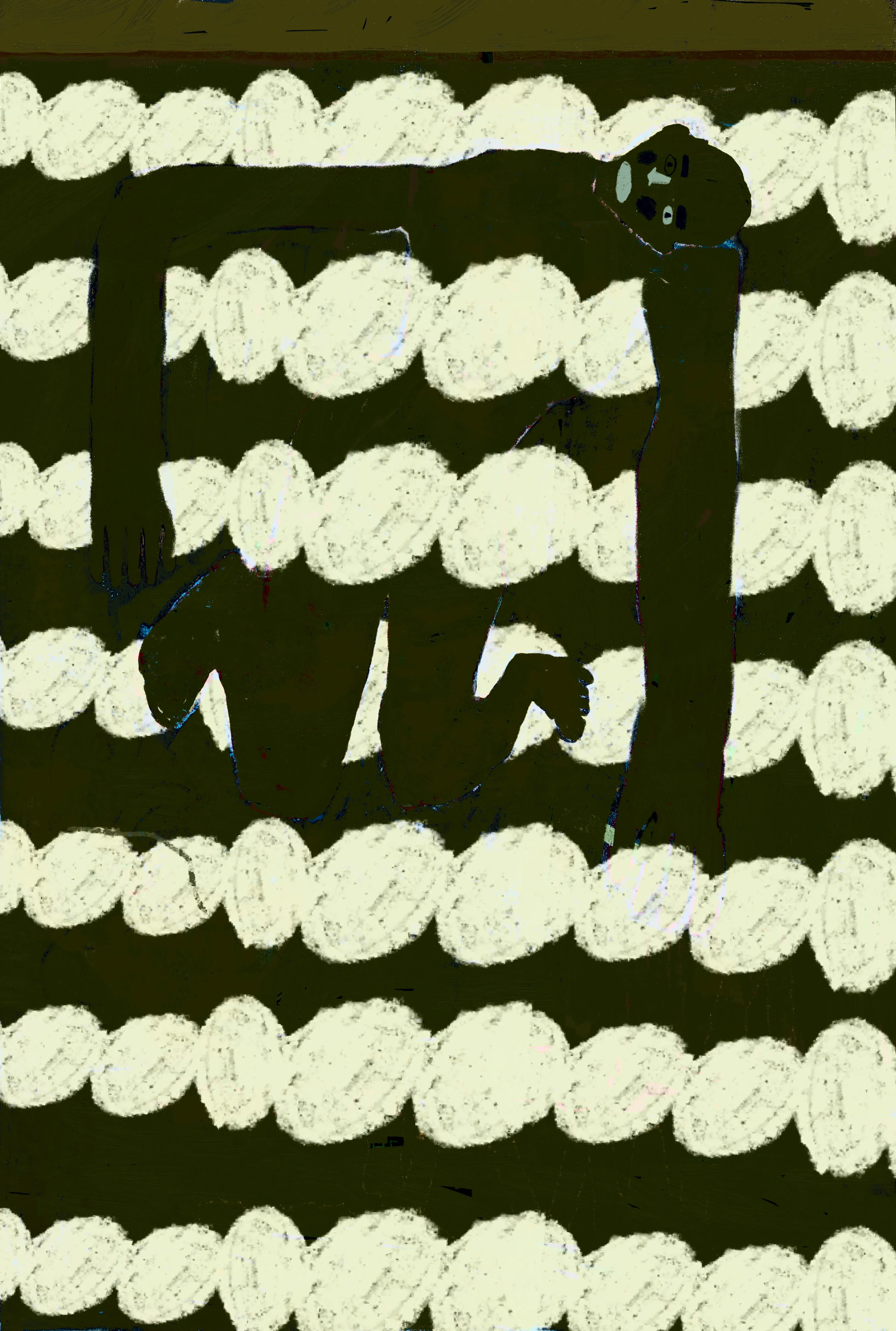 to the pretty little blanket that sits on the end of the bed, i wish you could keep me warm. you're all to itchy for me to stay around.

January 2024 
Digital Oil Painting, Procreate, Art Set 4, Art Rage Vitae
