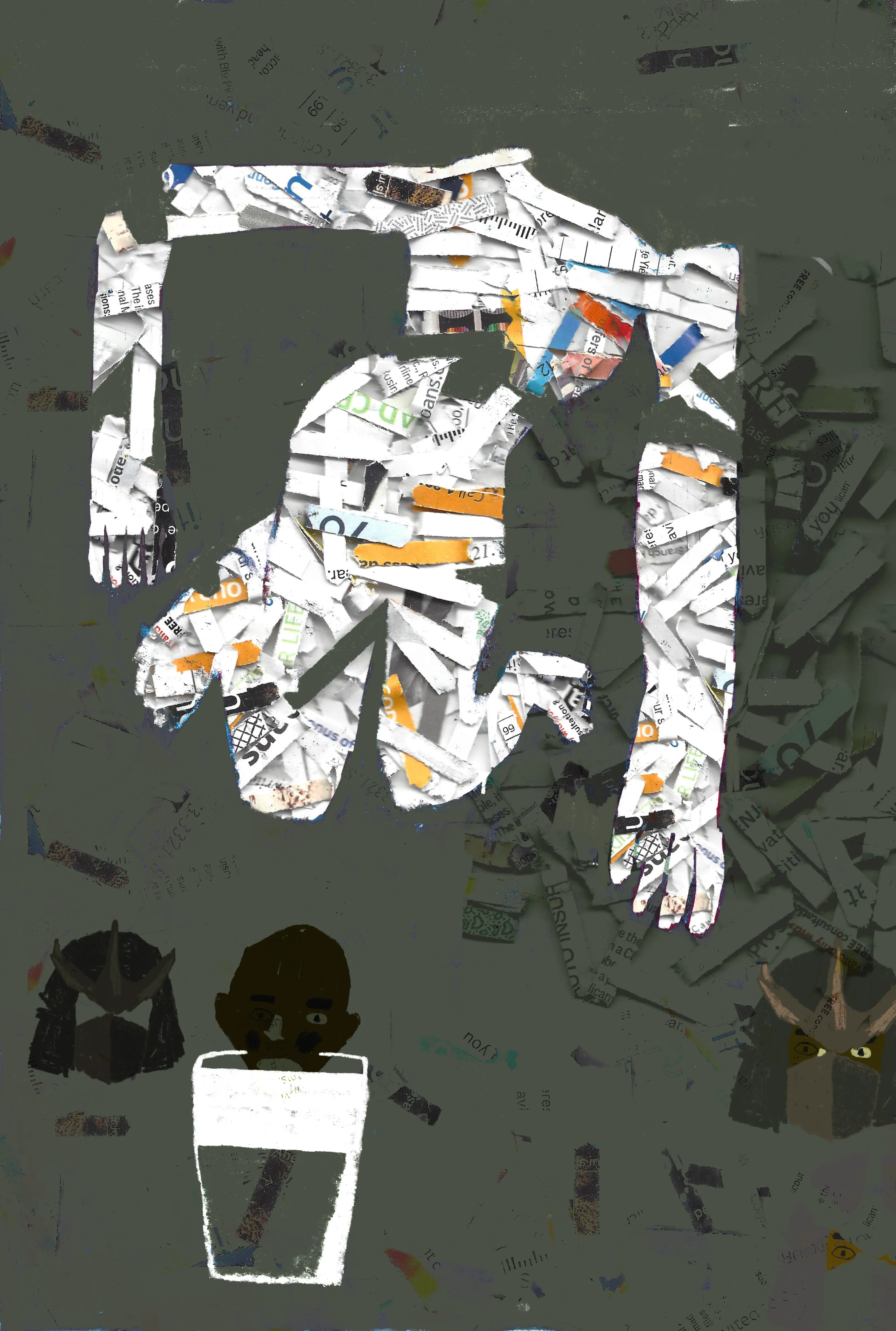 i'm shredding everything in site.

January 2024 
Digital Oil Painting, Mixed Media, Procreate, Art Set 4, Art Rage Vitae