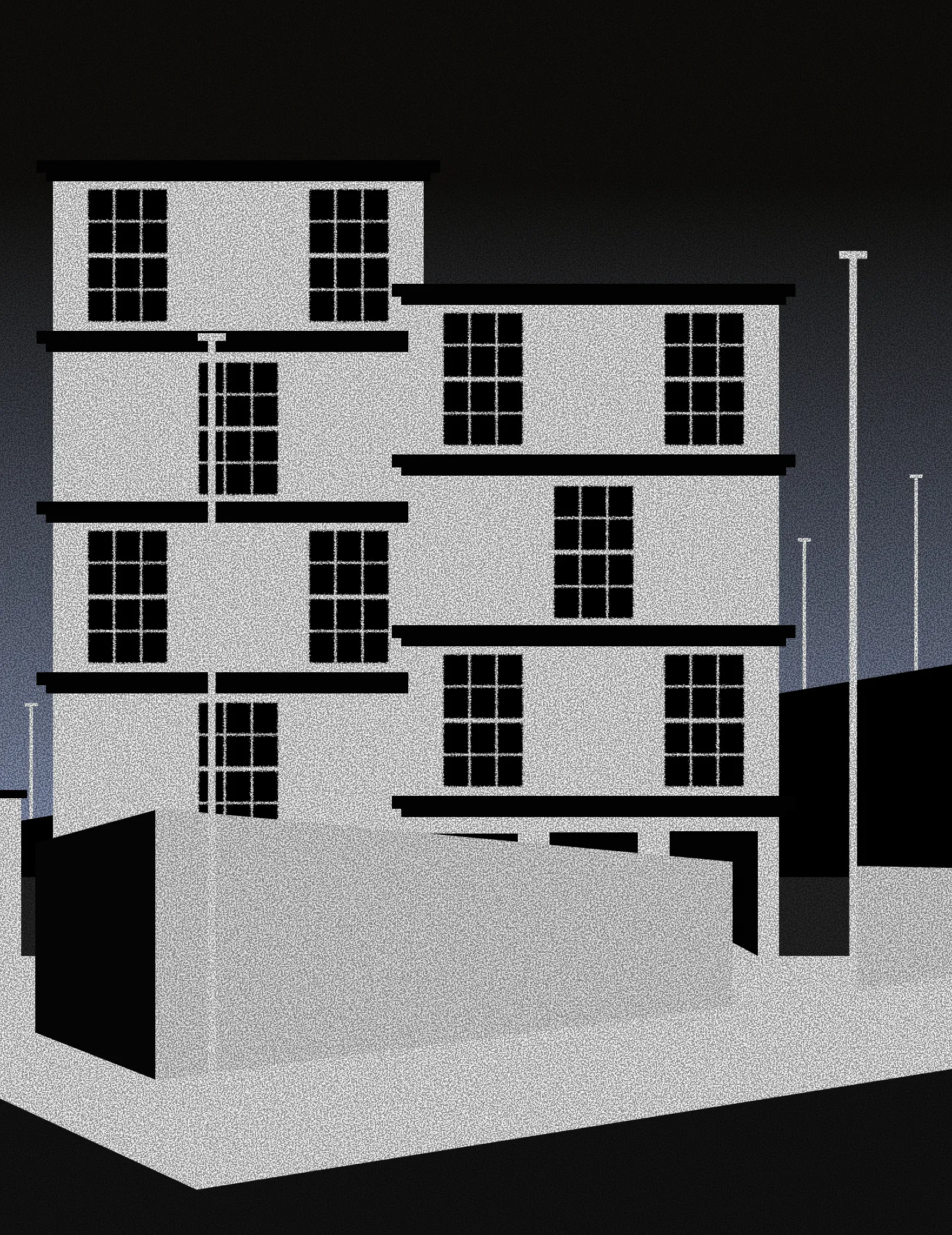 "A small place becoming a factory, a factory becoming a life."

It's how the system pushes individuals to become their own factories with constantly producing, optimizing, and surviving inside spaces meant for rest. The quiet truth of American Capitalism, production never really leaves the house. It’s the living room turned workstation, the bedroom turned office, the kitchen table turned assembly line.