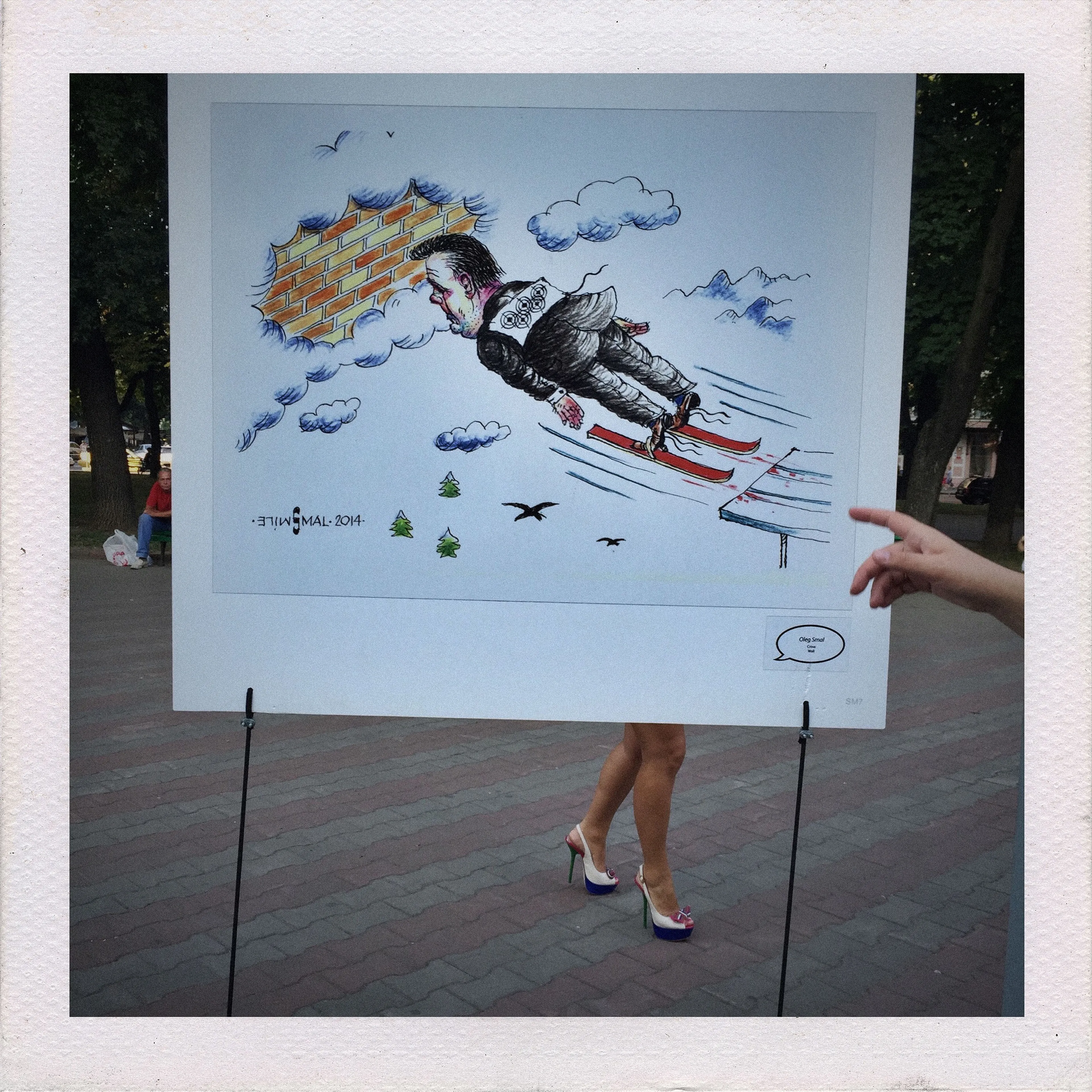 Magnum 75 #62 by Thomas Dworzak. Odesa, Ukraine. 2015  
An exhibition of political caricatures.

The Magnum 75 collection is the inaugural NFT collection by Magnum Photos. Created in 2022, the collection brings together works by 76 photographers taken across seven decades. 

Each drop will be curated in dialogue with three leading picture editors from across the globe and selected to embody the agency’s past, present, and future. This collection release coincides with the agency’s 75th celebrations and its Annual General Meeting in New York. 

The first collection has been curated by Alejandro Cartagena, co-founder of Obscura.

Alejandro Cartagena said: "To look into Magnum’s vast archive is to look into the evolving history of photography as a language. For this selection, which marks the first steps of the agency into yet another horizon for photography with the emergence of blockchain technology, I decided to focus on the ingredients that make certain images stand out from the rest – the elements that all photographers should be aiming for. These 76 images celebrate not only the endurance of Magnum Photos but the quality that has made this longevity possible."

Edition: 1 of 1

© Thomas Dworzak/Magnum Photos 2022 All Rights Reserved  
www.magnumphotos.com/terms-conditions/