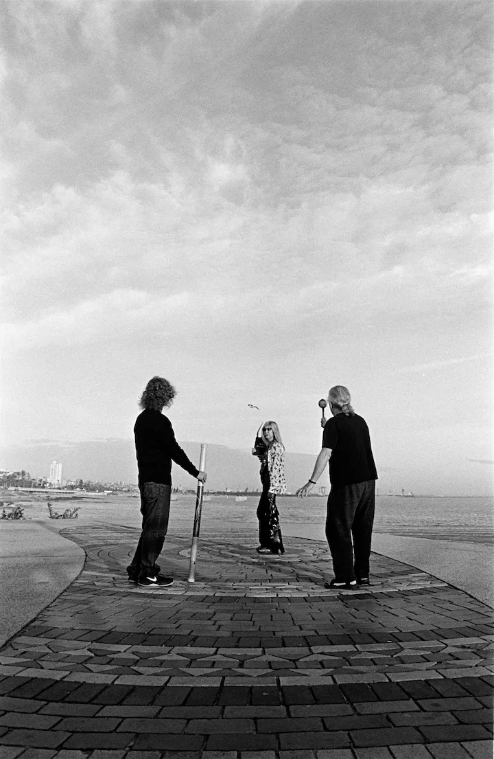 - Title: Three of Staffs

- Artist: Justin Aversano

- Medium: Darkroom Print

- Original Dimensions: 16" x 20"

- Edition: 1/1

- Talent: Medicine Man, Magus, & Shamanic Counselor

- Crystal: Azurite