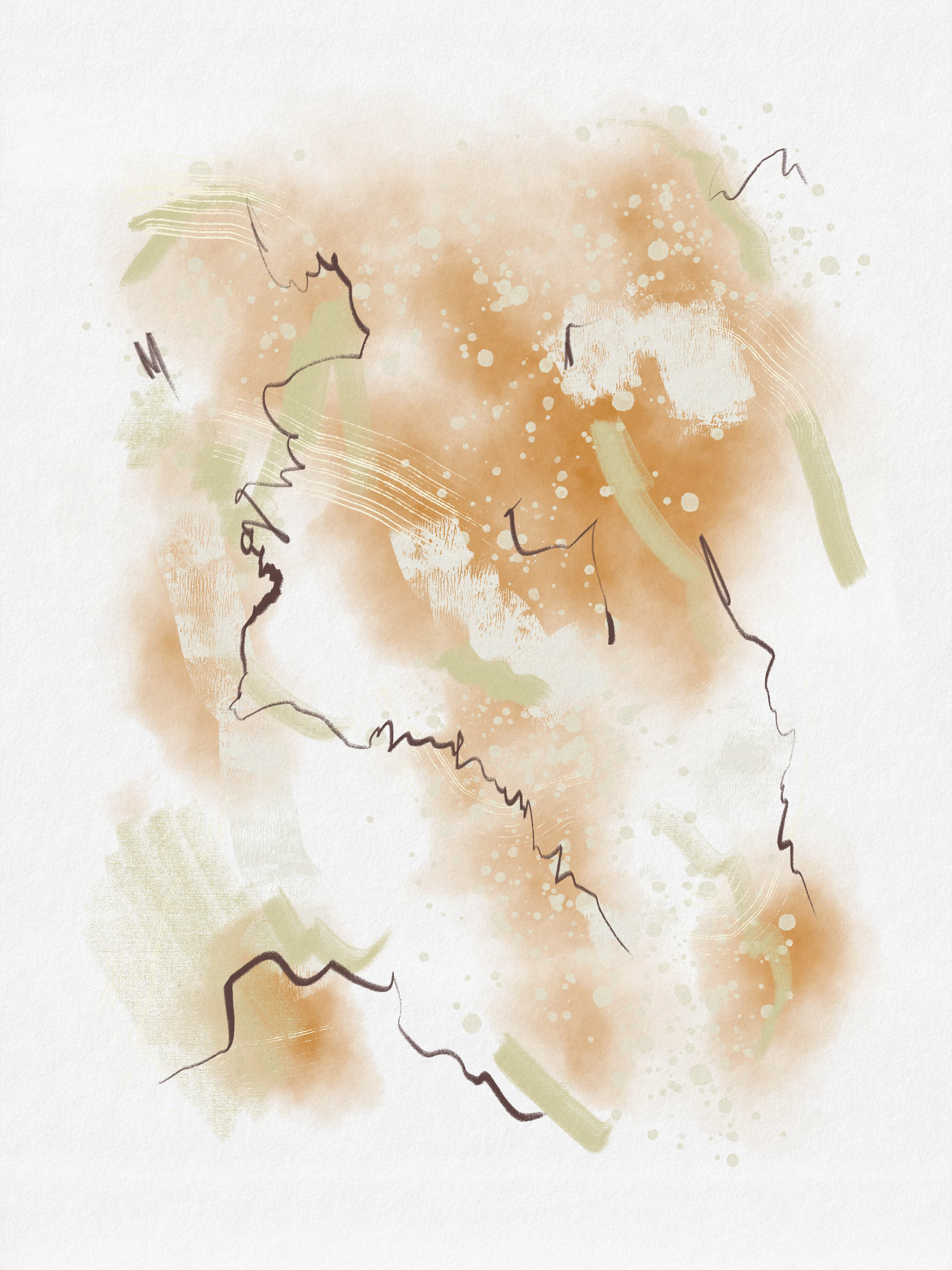 A page from my digital sketchbook.