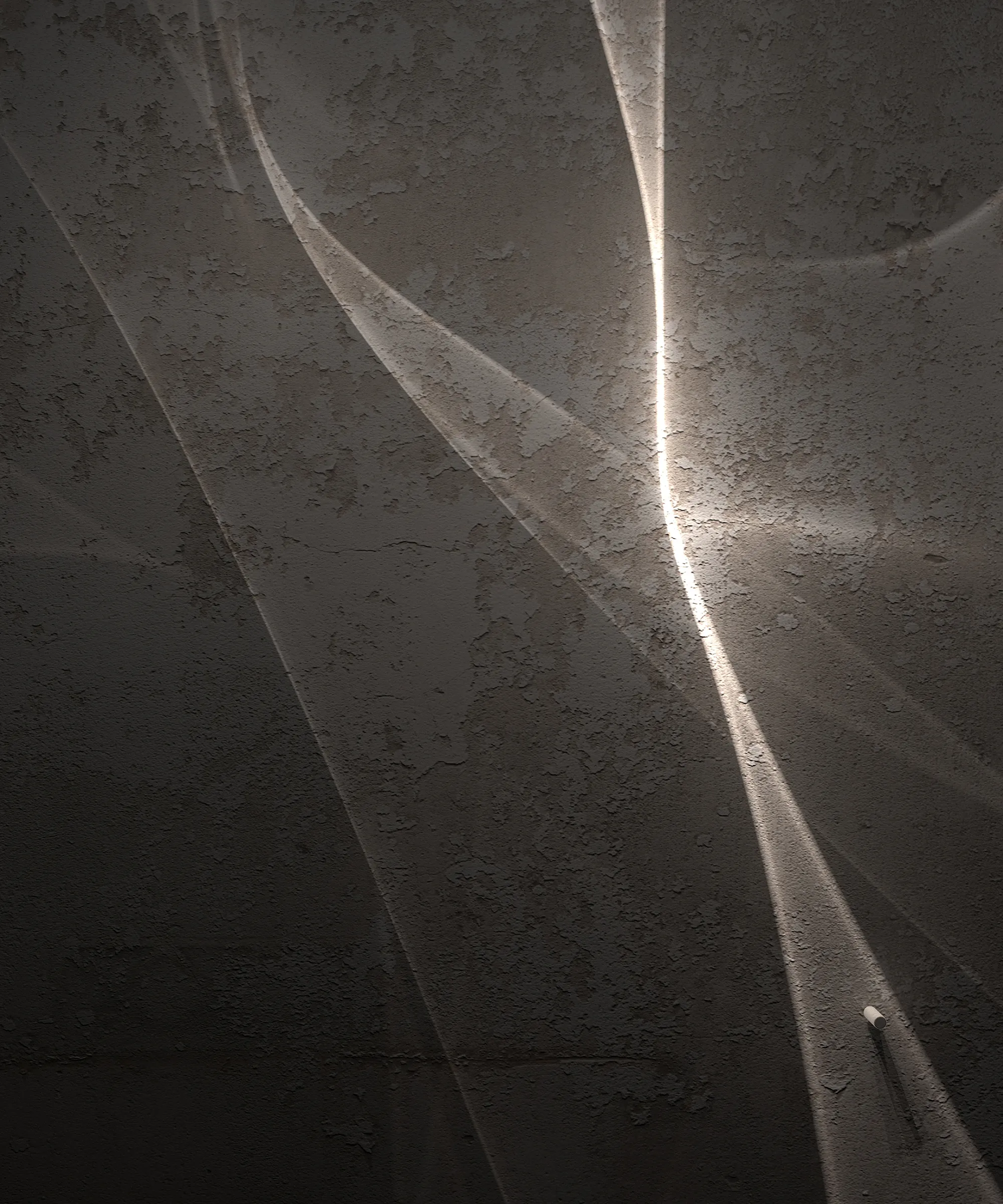 This artwork, generated through 3D software, represents a meticulous experimentation with the bending and deforming of light, the light deformed by a transparent object, and the emotional effects it provides. For this artwork, I reduced objects and volumes to the minimum possible, and let the light to be protagonist. Light is distorted, refracted and bent, and this deformed version of light interacts with the space around- revealing it and some sense also deforming it. 


NFT resolution: 2000 x 2400 pixeles
Signed physical print: 100 x 120 cm (39,3 x 47,2 inch). Claimable by the NFT holder. Contact the artist for more information.
