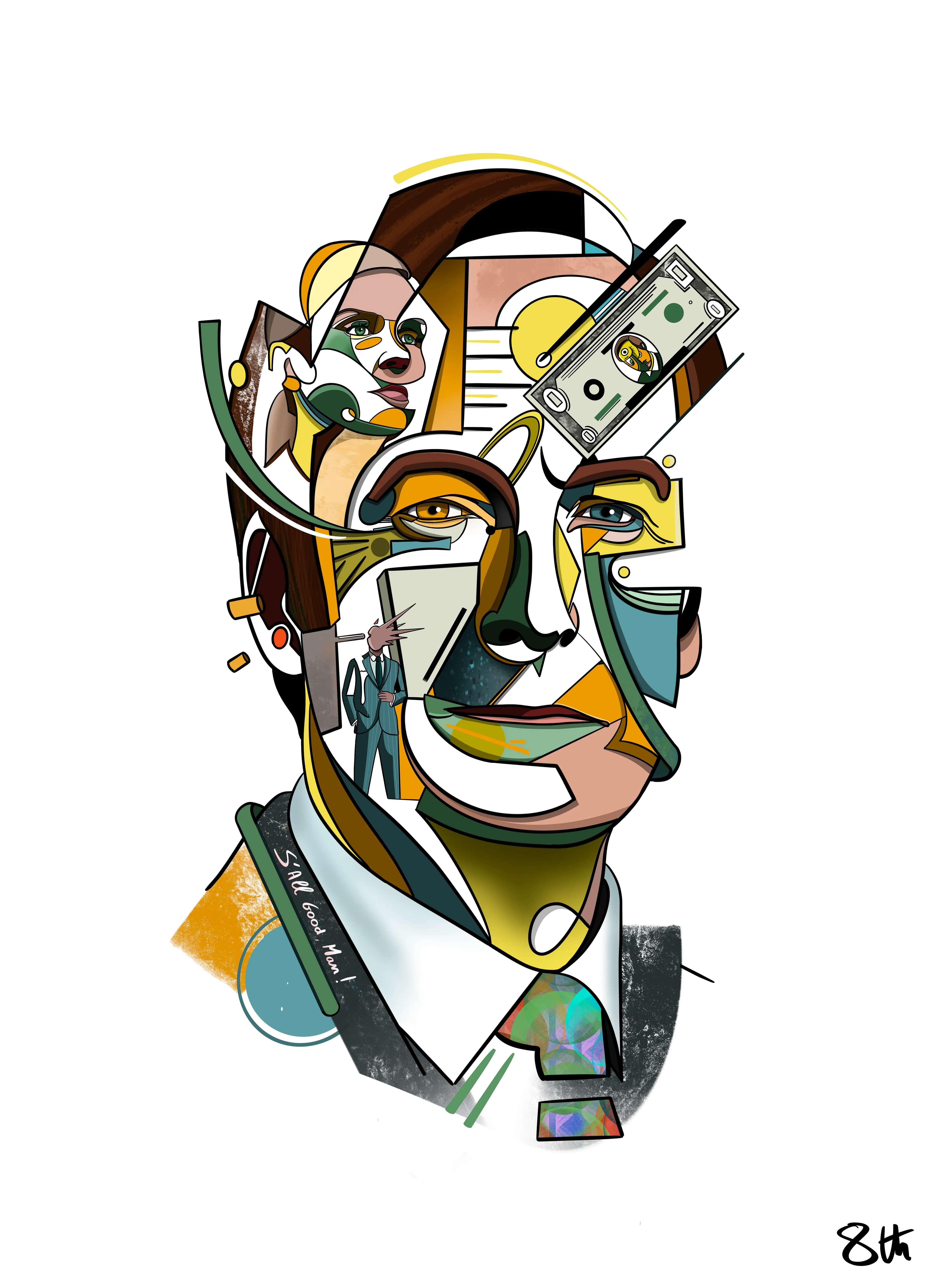 Geo portrait of Saul Goodman