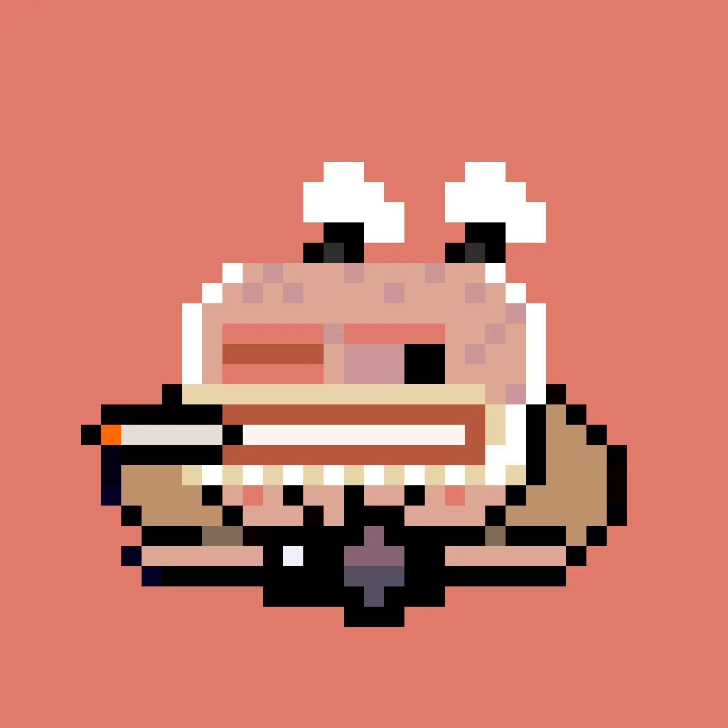 The Jims are a collection of 2048 small amphibious Jim Simons, trying to escape the tyrannical rule of the Evil Value Investor Gremplin. A FingerprintsDAO drop created by DAO member Gremplin, with a small bit of help from his friends. 

This project is in the public domain, CC0. Feel free to use Jims in any way you want.