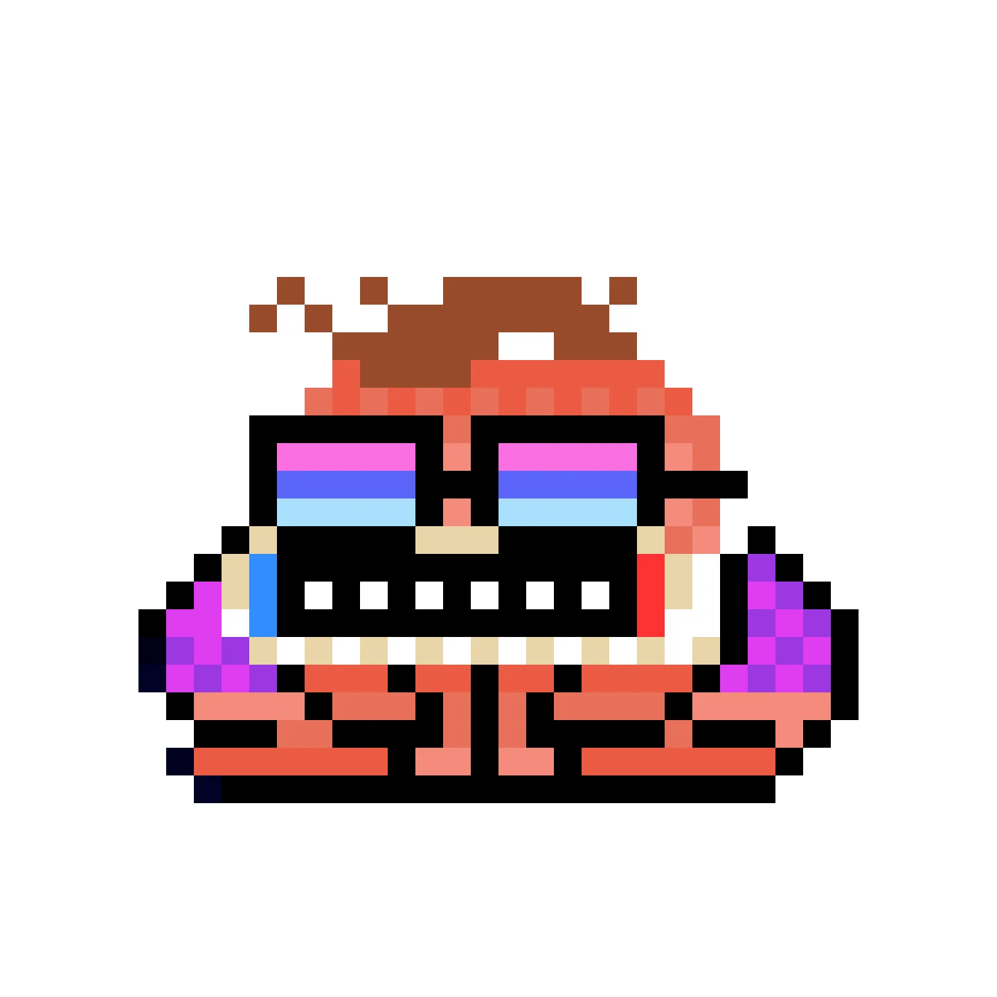 The Jims are a collection of 2048 small amphibious Jim Simons, trying to escape the tyrannical rule of the Evil Value Investor Gremplin. A FingerprintsDAO drop created by DAO member Gremplin, with a small bit of help from his friends. 

This project is in the public domain, CC0. Feel free to use Jims in any way you want.