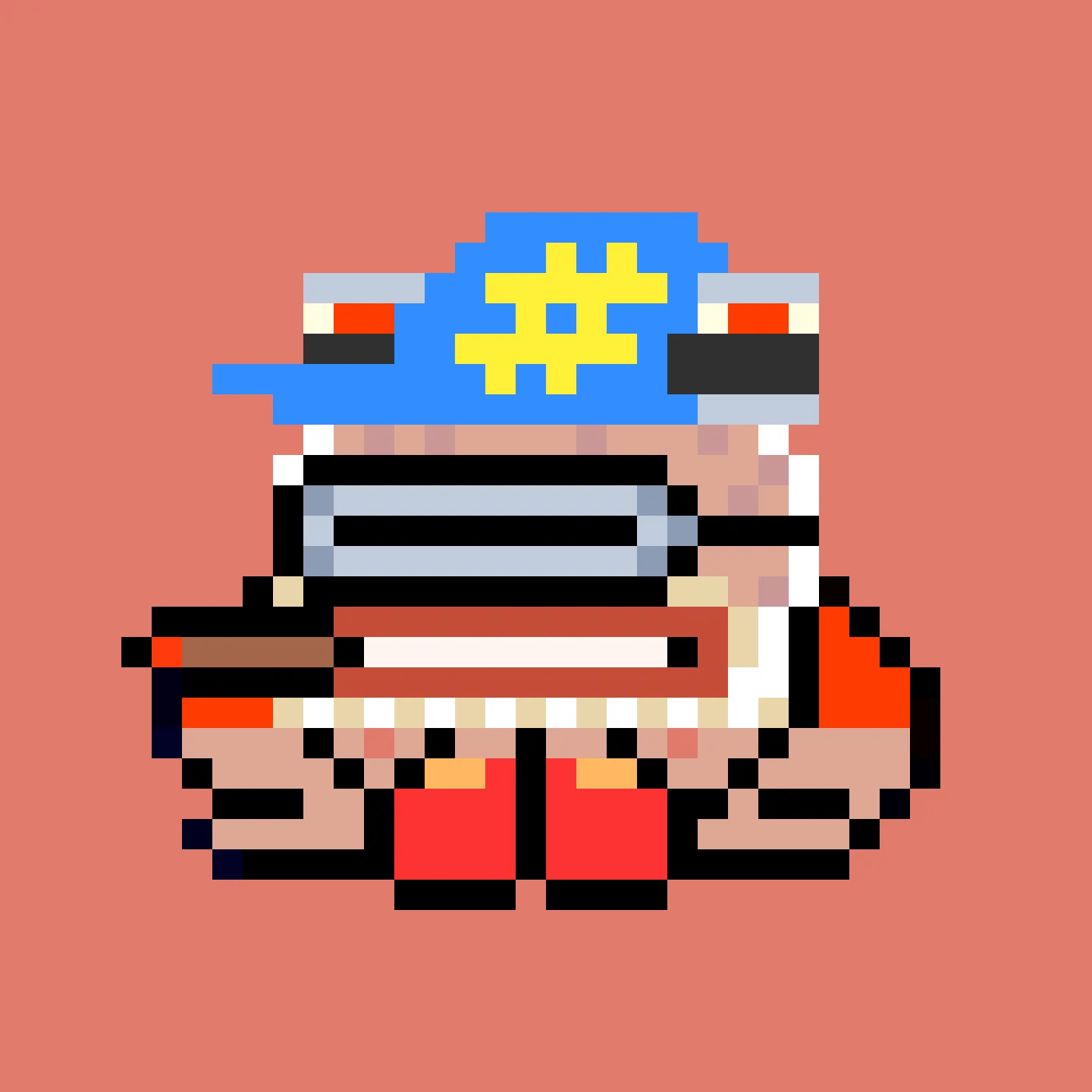 The Jims are a collection of 2048 small amphibious Jim Simons, trying to escape the tyrannical rule of the Evil Value Investor Gremplin. A FingerprintsDAO drop created by DAO member Gremplin, with a small bit of help from his friends. 

This project is in the public domain, CC0. Feel free to use Jims in any way you want.