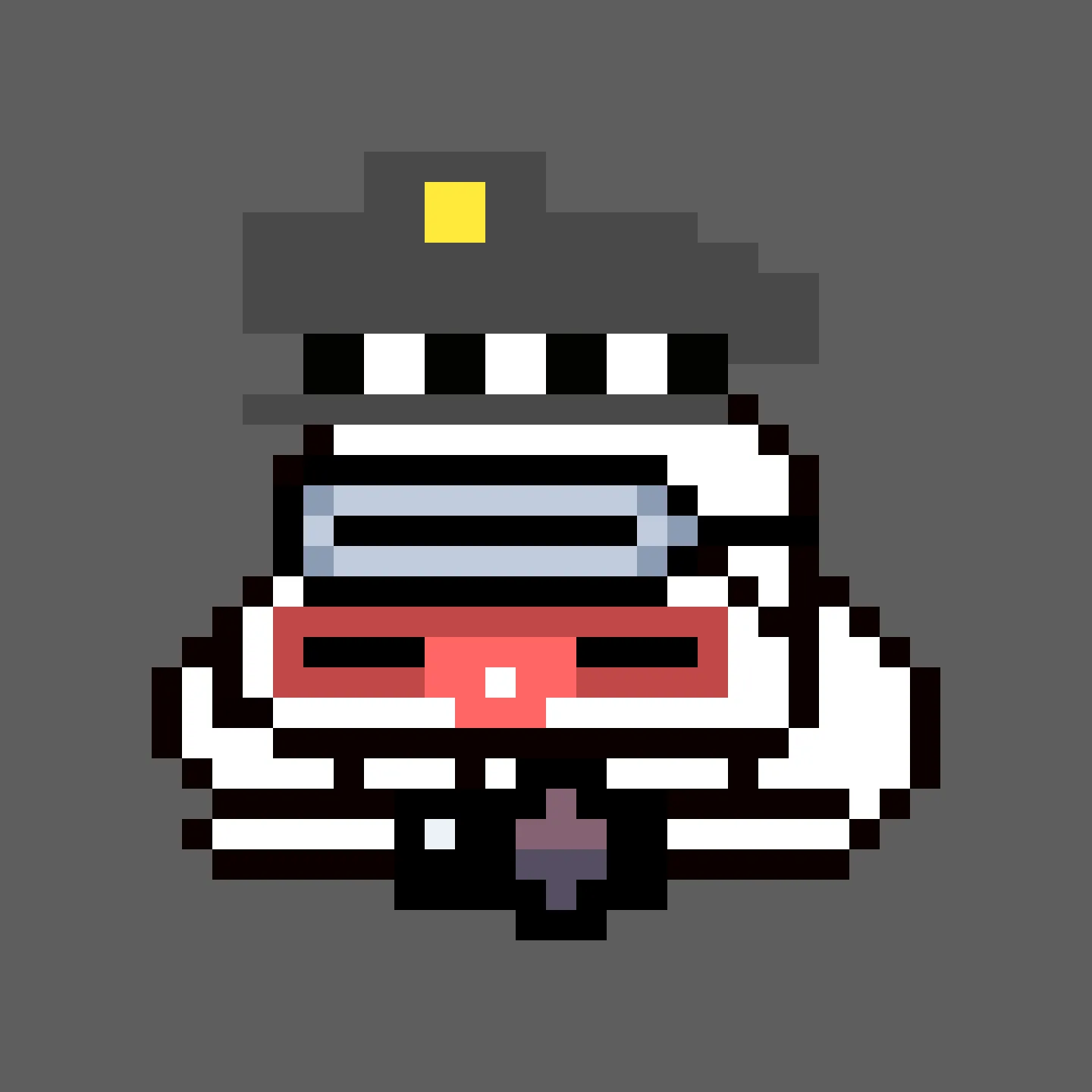 The Jims are a collection of 2048 small amphibious Jim Simons, trying to escape the tyrannical rule of the Evil Value Investor Gremplin. A FingerprintsDAO drop created by DAO member Gremplin, with a small bit of help from his friends. 

This project is in the public domain, CC0. Feel free to use Jims in any way you want.