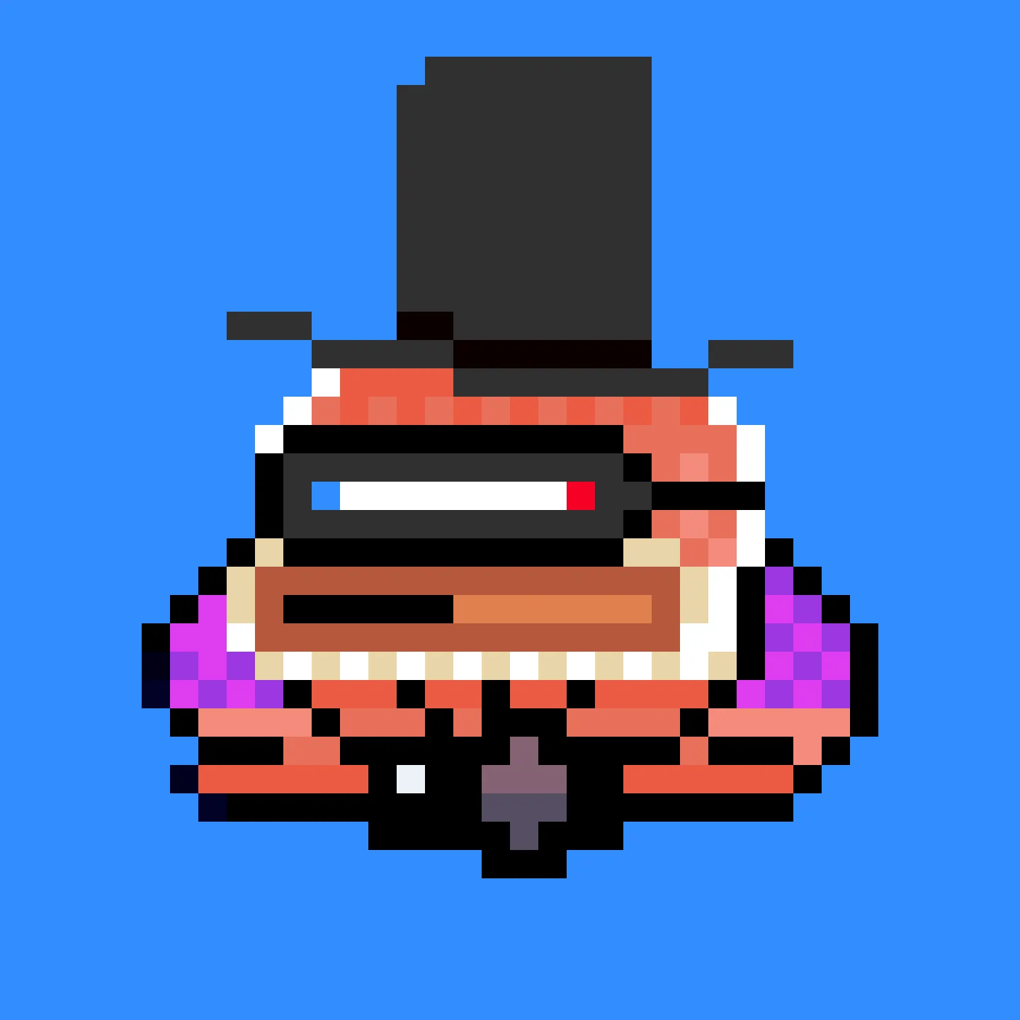 The Jims are a collection of 2048 small amphibious Jim Simons, trying to escape the tyrannical rule of the Evil Value Investor Gremplin. A FingerprintsDAO drop created by DAO member Gremplin, with a small bit of help from his friends. 

This project is in the public domain, CC0. Feel free to use Jims in any way you want.