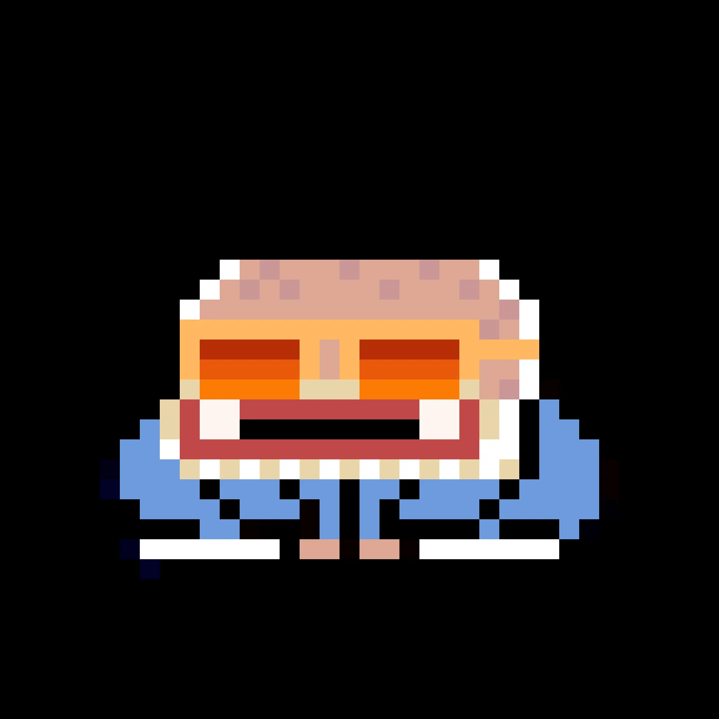 The Jims are a collection of 2048 small amphibious Jim Simons, trying to escape the tyrannical rule of the Evil Value Investor Gremplin. A FingerprintsDAO drop created by DAO member Gremplin, with a small bit of help from his friends. 

This project is in the public domain, CC0. Feel free to use Jims in any way you want.