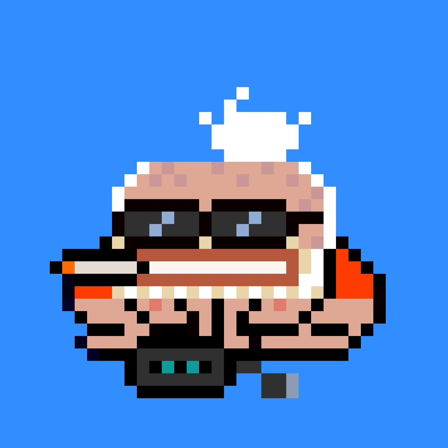 The Jims are a collection of 2048 small amphibious Jim Simons, trying to escape the tyrannical rule of the Evil Value Investor Gremplin. A FingerprintsDAO drop created by DAO member Gremplin, with a small bit of help from his friends. 

This project is in the public domain, CC0. Feel free to use Jims in any way you want.