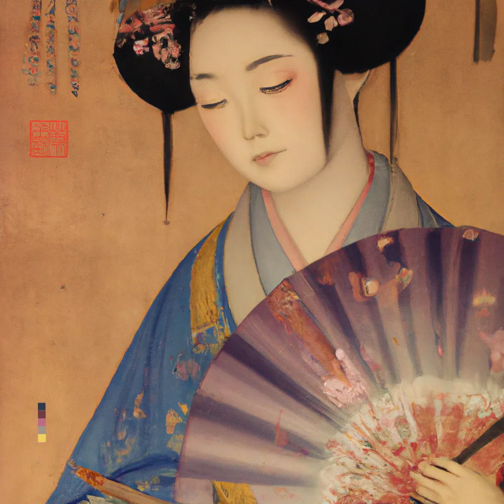 Ài Huà (愛 畫) Collection explores the historical art of traditional Chinese figure painting by taking up the subject of the Chinese Courtesan. Sometimes misunderstood as prostitutes, Courtesans in ancient times were highly trained entertaining performers and masters of the arts. Often considered mental equals to aristocrats, scholars, government officials and all manner of high society Courtesans, gaining prominence in the literati arts, played a formative role in shaping cultural ideals and were affiliated with extraordinary beauty and taste.

The title of this body of work, Ài Huà (愛 畫) is a play on words. ‘Ai’ reflects the generative art technology used to draw out these artworks, but here it has dual meaning as in Chinese the character Ài 愛 means Love. Ài Huà (愛 畫) literally translates as "Love Painting" but can also suggest “a love of painting” or “paintings of love”. 

Entertainer, muse, lover and political influencer, Ài Huà (愛 畫) brings to life the exquisite & fascinating world of the Chinese Courtesan and with it sumptuous fashion, rich culture, power, vulnerability & incredible beauty.