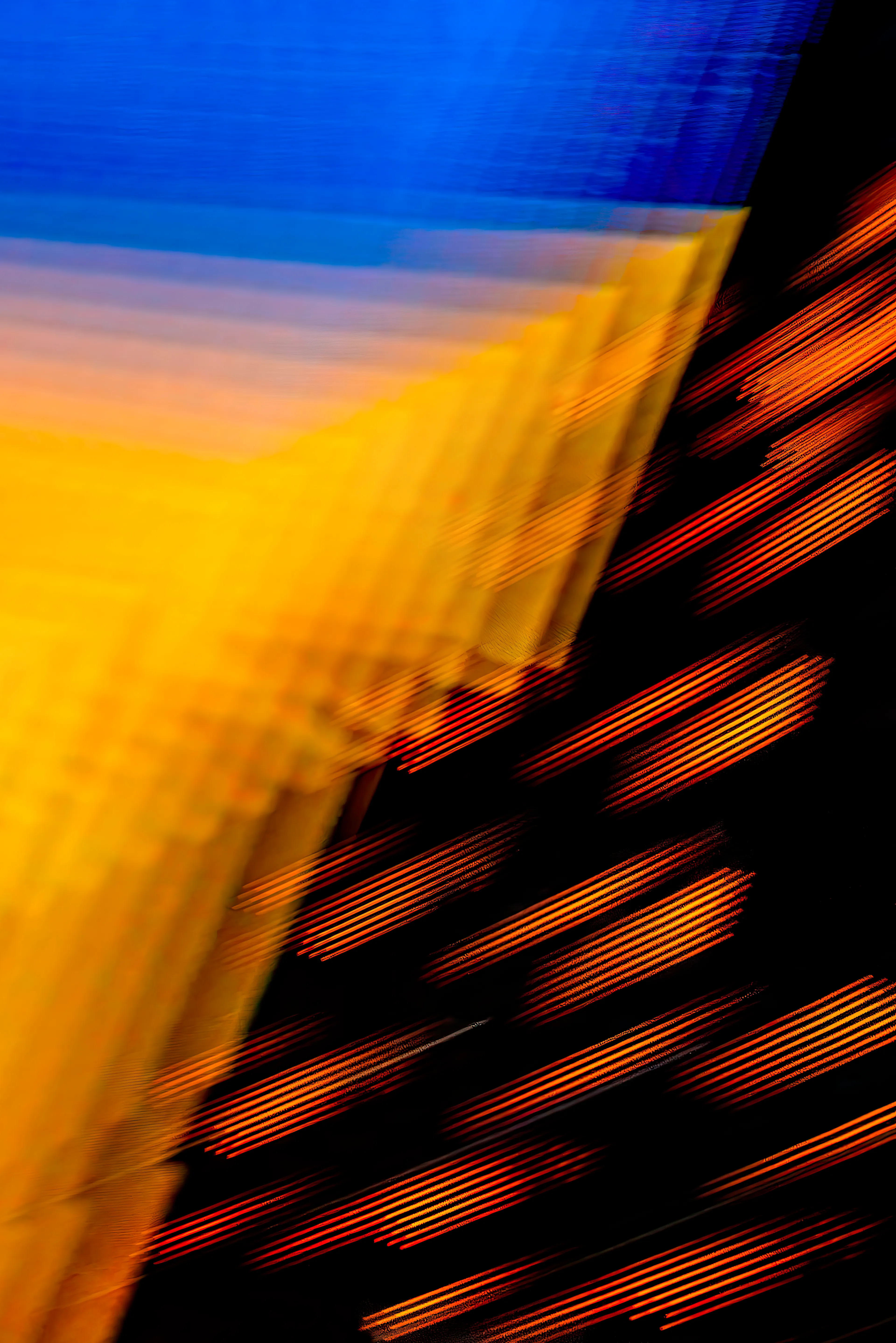 Flashray exposure in longing; waiting to be woven by ins & outs of digitized texture. 12422x18622px