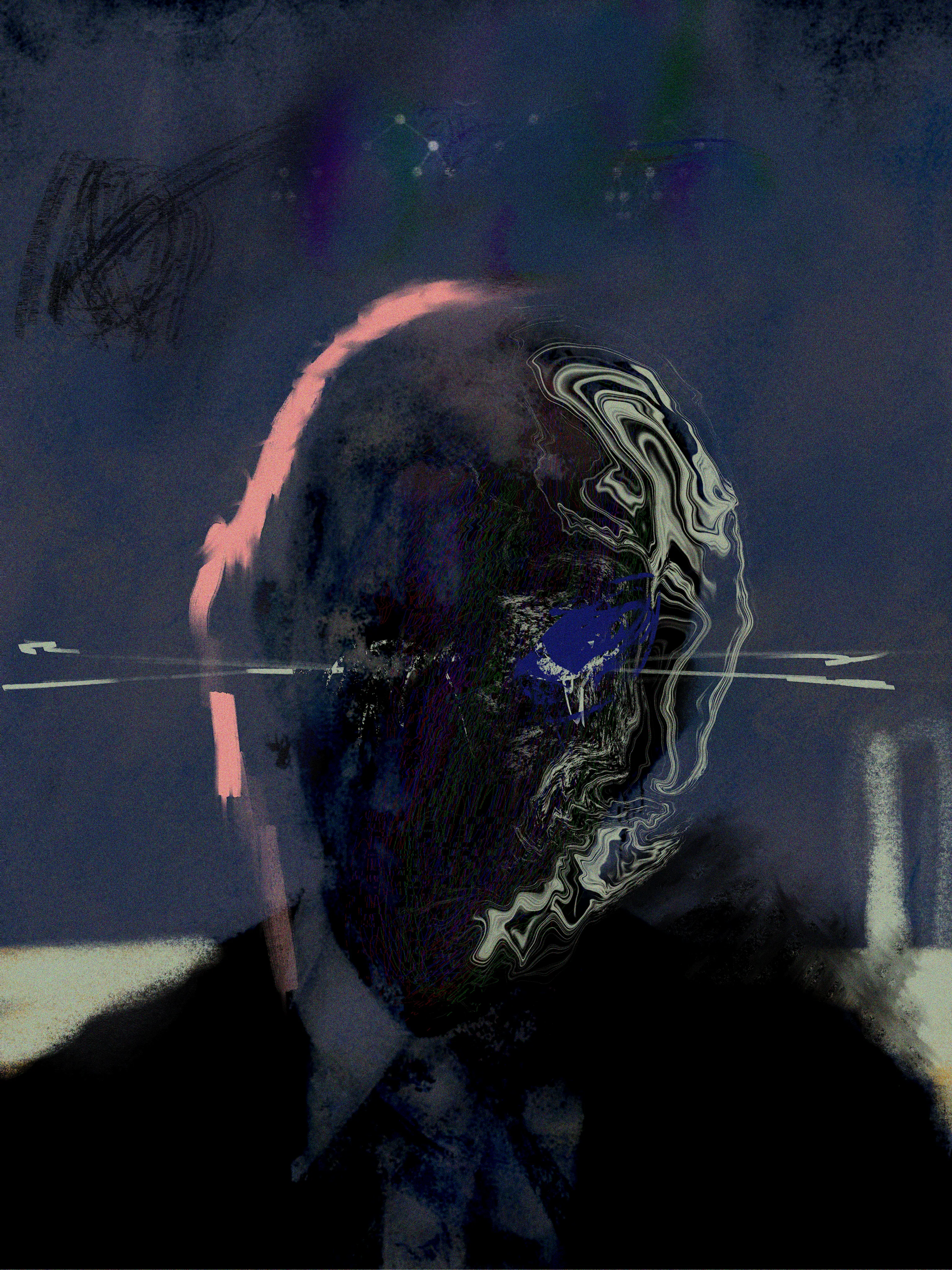 Here there is no name,
black static swallows flame
the soul forgets.

NIHILISM is the genesis EIDOLON for the Order of The Null

(Mixed media: traditional painting, AI, collage and digital painting by Rocketgirl)

EIDOLON IX is a suite of nine 1/1 works, each embodying one of the nine spectral Orders that comprise the greater Eidolon Archive.

The series is a foundational prelude to the full EIDOLON collection by Rocketgirl (minting September 2025). It is a dance of eroded faces, fragmented memories and forgotten archetypes: EIDOLON IX distills them into their purest forms.

All collectors of this series will automatically have a 2-mint WL for the main collection plus an extra mint airdrop.
