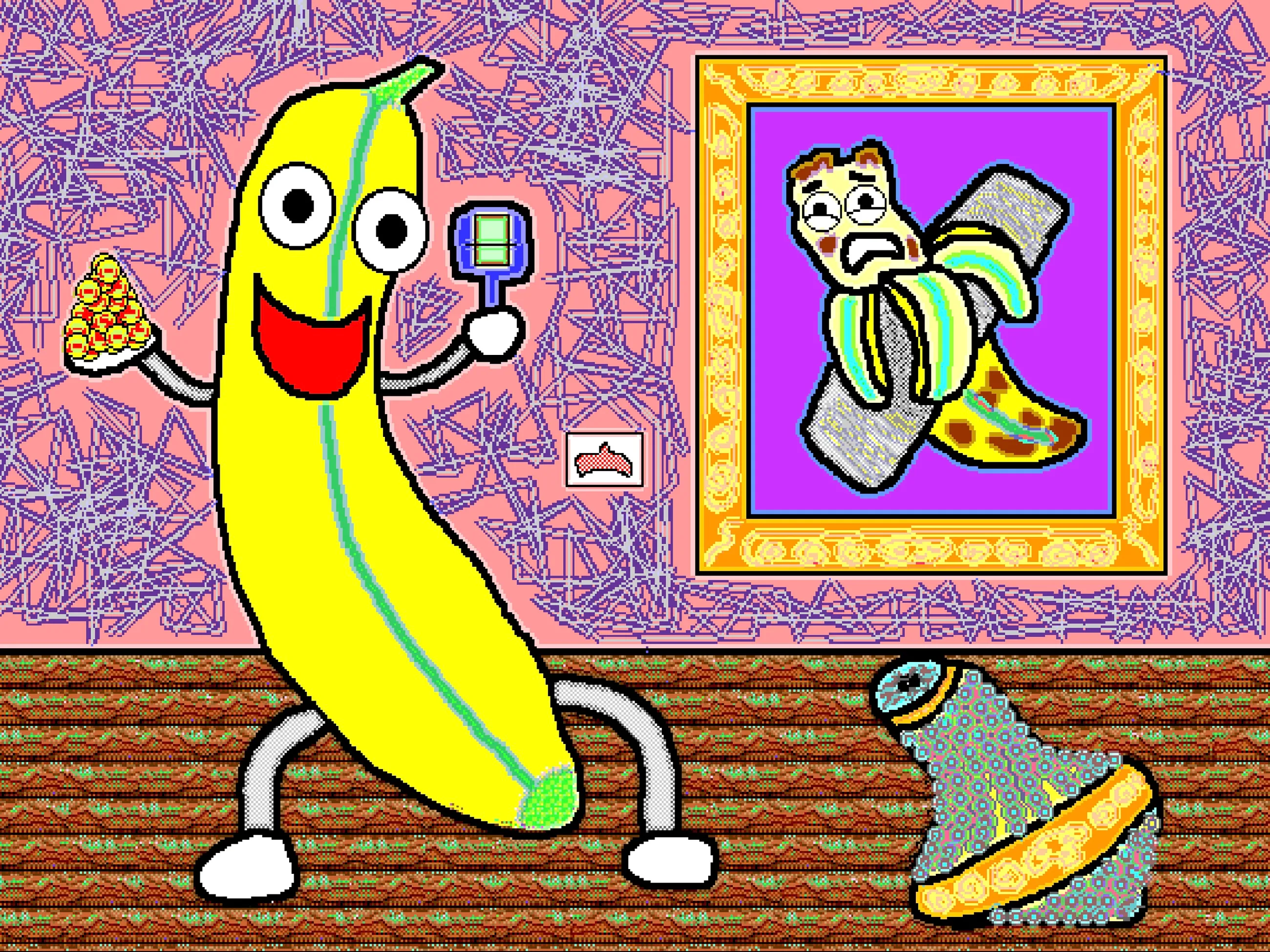 This is Inferno XXIX of Sarah Zucker’s Divine Comedy.

Divine Comedy is a tale of an artist’s personal transformation when stopped mid-way on life’s journey. This series of digital paintings tells Sarah Zucker's story using the narrative structure of Dante’s classic work.

Created using vintage KidPix Studio software from 1993 – the artist’s first digital toolset.

[CLICK HERE TO READ Inferno XXIX](https://www.gutenberg.org/files/8800/8800-h/8800-h.htm#cantoI.29)