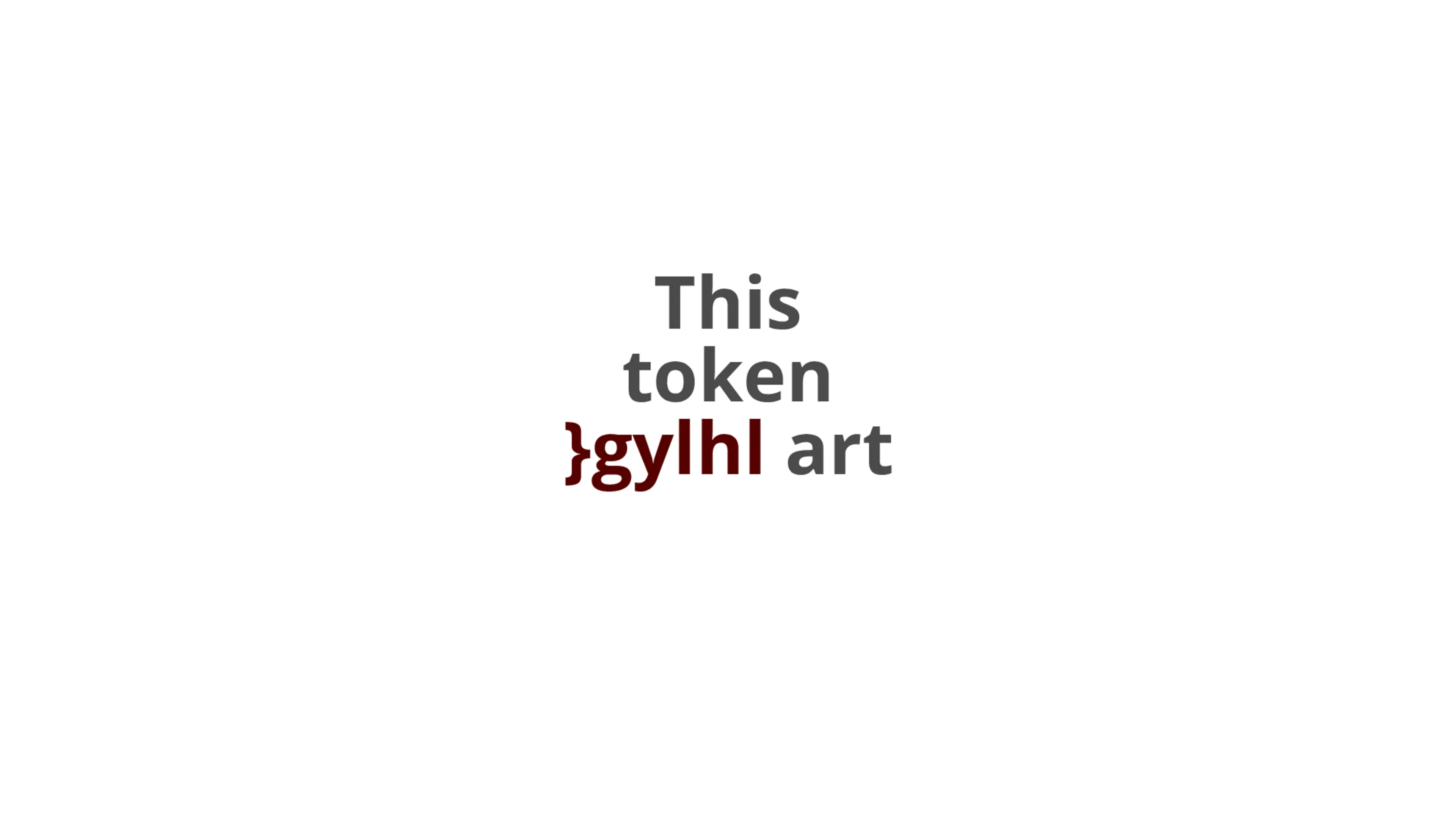 A token that can be nominated as art (or not) by its owner in a way that is encrypted and known only to them. Number 3 in an edition of 16.