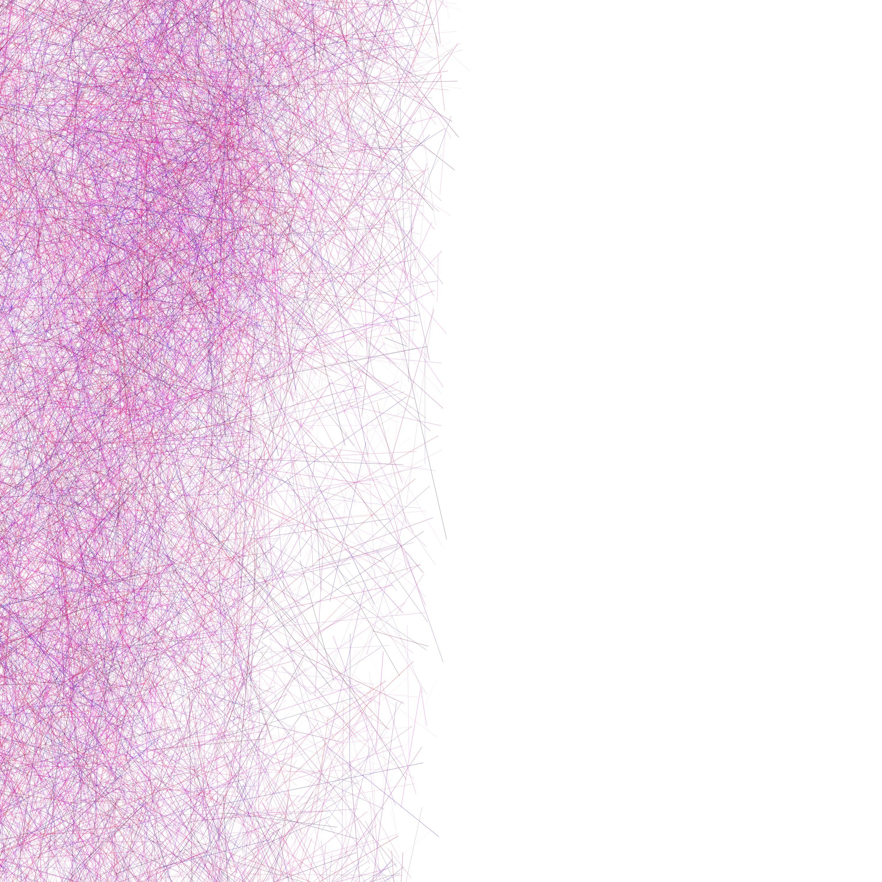 I have always been passionate about movement, improvisation is part of one of my lines of work as a performer for a long time, now I develop it behind a code that I manipulate to create graphics. These series of generative pieces are part of my first experimentations as an explorer and enthusiast of creative code.

I have been involved in various experiences, knowledge, situations, both personal, human, creative and others that I think it is important to mention them, because much of what these pieces contain comes from there, from that essence of curiosity, to move through other media. I am a being that is guided too much by the flow, that strange thing that resembles intuition and that comes to give us signals that maybe we can hear.

Each canvas represents reactions, concerns, emotions with the movement, and that through different explorations, study and some logics that I found interesting from the code and with these I express it. I see the process very similar to when I work creating a choreography, and only here it is a collaboration with the machine.

Close up de una flor morada en un cielo despejado 2 © 2 by Beta Petra is licensed under Attribution 4.0 International. To view a copy of this license, visit http://creativecommons.org/licenses/by/4.0/