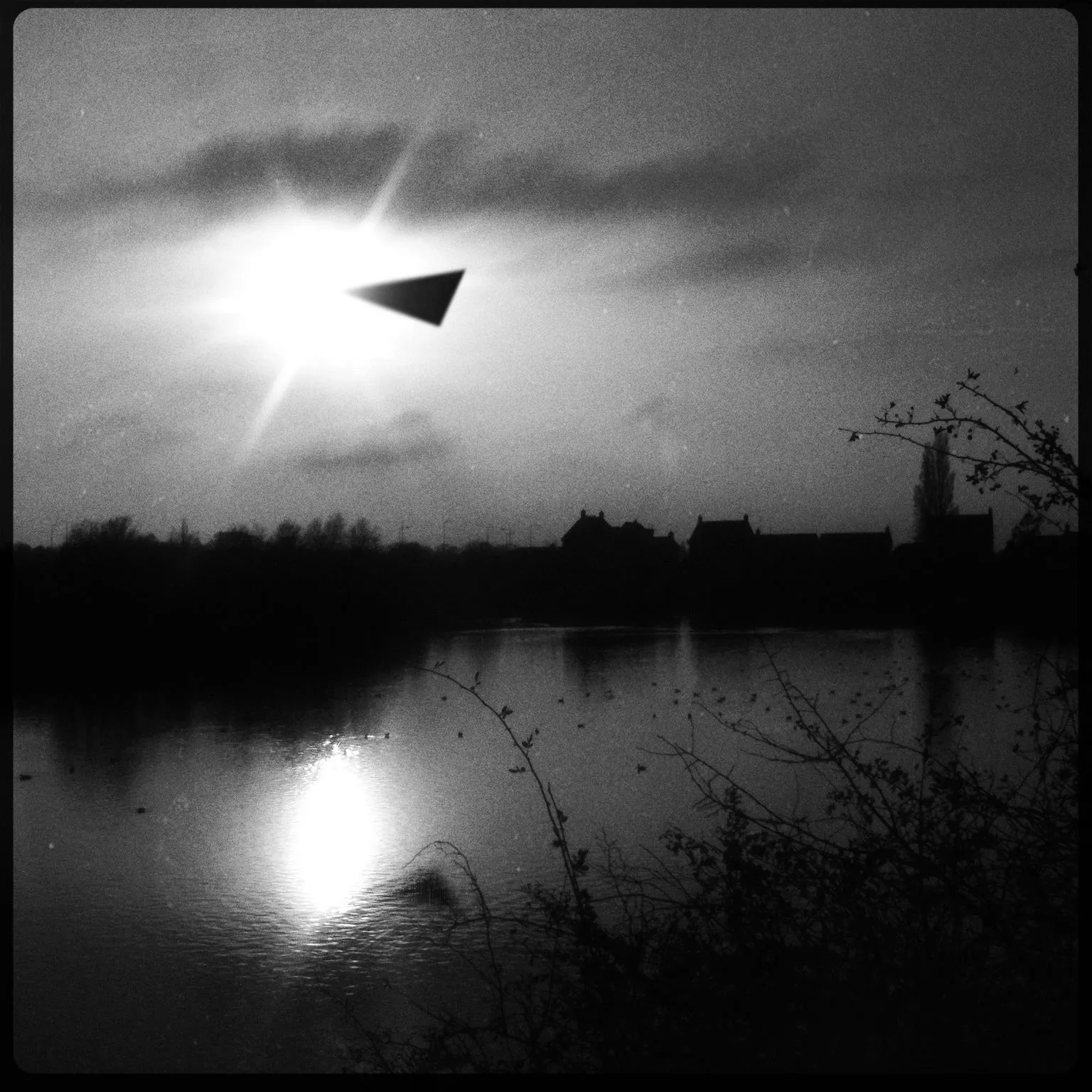 Spotted over Eye Lake, Peterborough, UK. Spring 2010