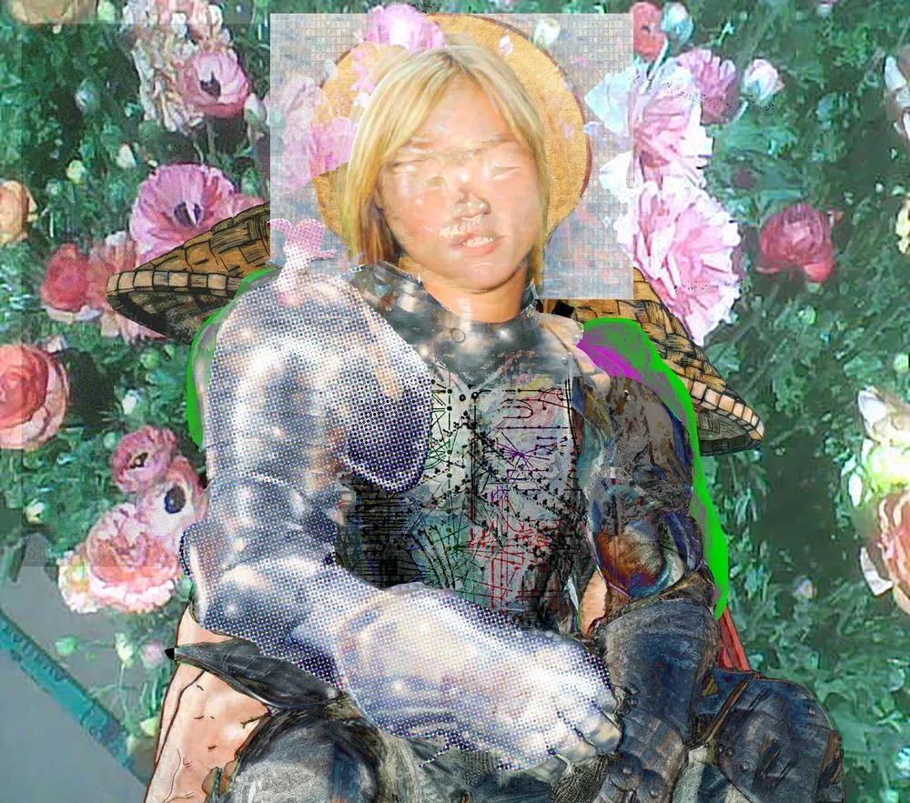 Parker Ito (b. 1986), ParkerIto.net #8300, 2024. Expanded NFT: JPEG (ERC-721) + redeemable as oil on canvas painting at various sizes. Owner can redeem the counterpart physical artwork on [zien.io](https://zien.io/)