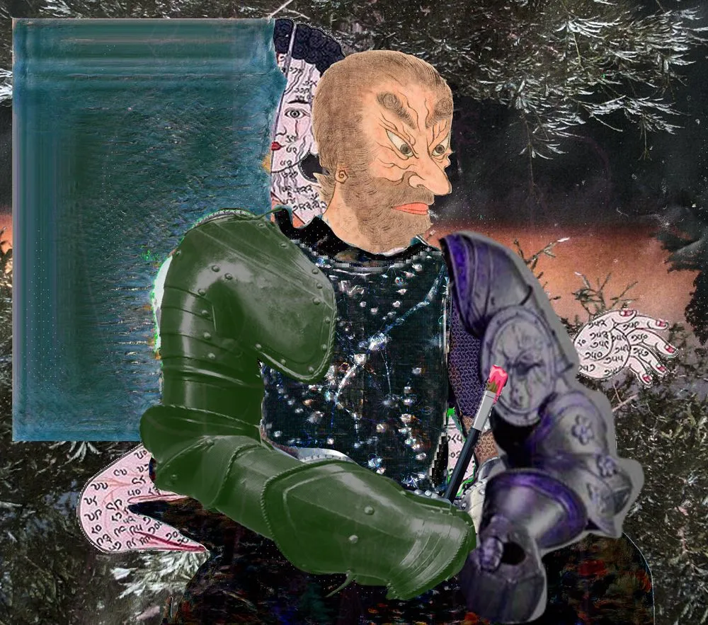 Parker Ito (b. 1986), ParkerIto.net #3100, 2024. Expanded NFT: JPEG (ERC-721) + redeemable as oil on canvas painting at various sizes. Owner can redeem the counterpart physical artwork on [zien.io](https://zien.io/)