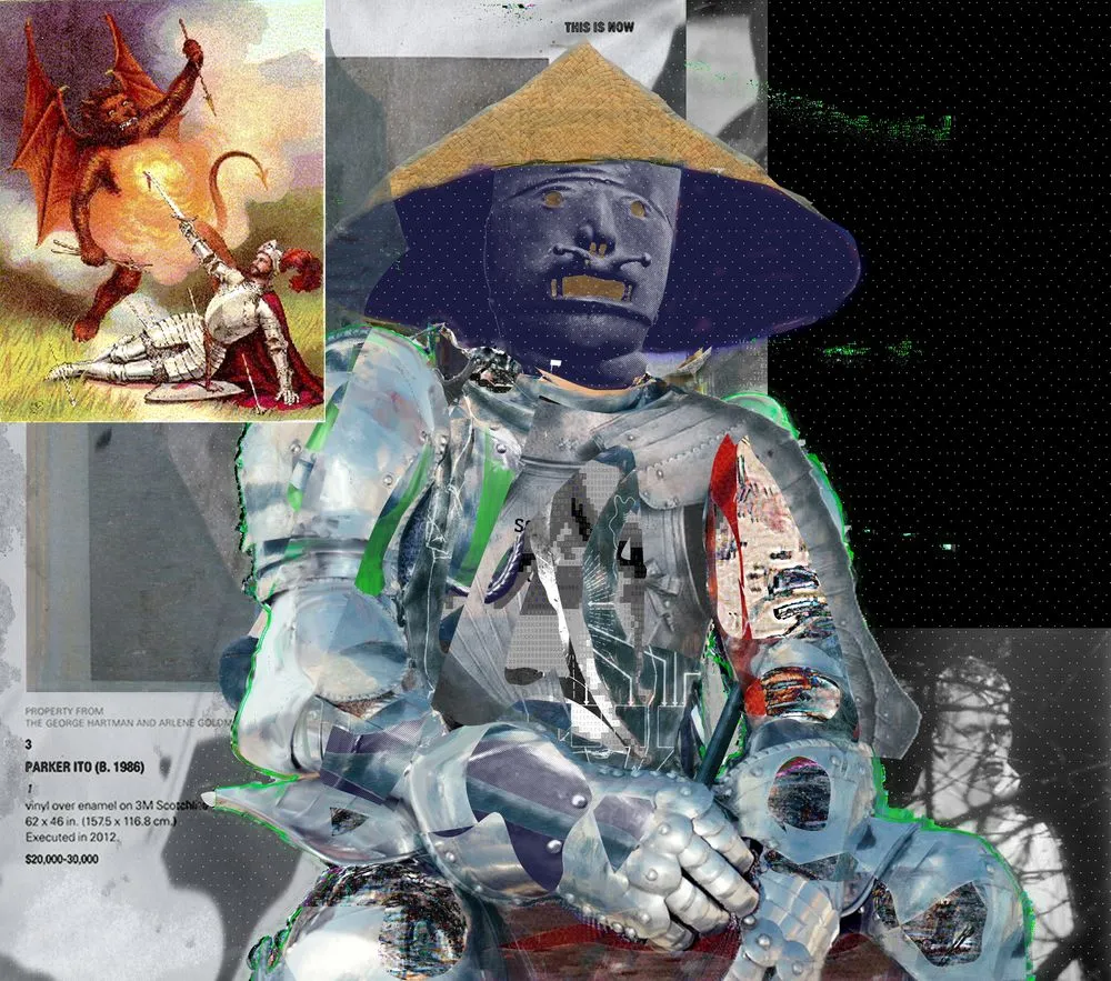 Parker Ito (b. 1986), ParkerIto.net #4718, 2024. Expanded NFT: JPEG (ERC-721) + redeemable as oil on canvas painting at various sizes. Owner can redeem the counterpart physical artwork on [zien.io](https://zien.io/)