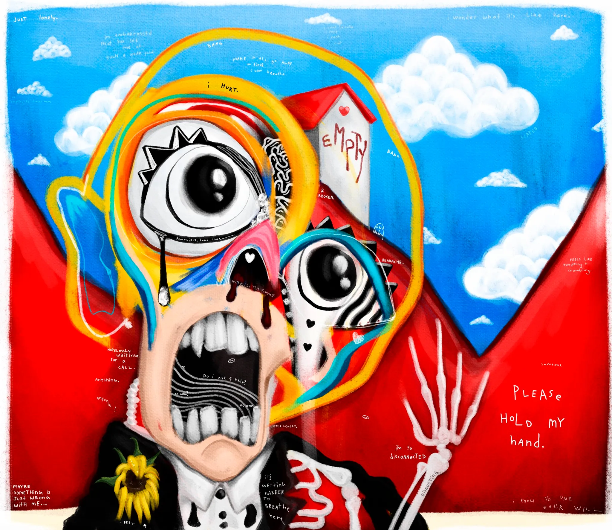 One of 16 archival pieces from ‘Year 3, Age 16 - when a child feels lost’ from FEWOCiOUS’ ‘Hello, I'm Victor (FEWOCiOUS) & This is My Life’ collection with Christie's