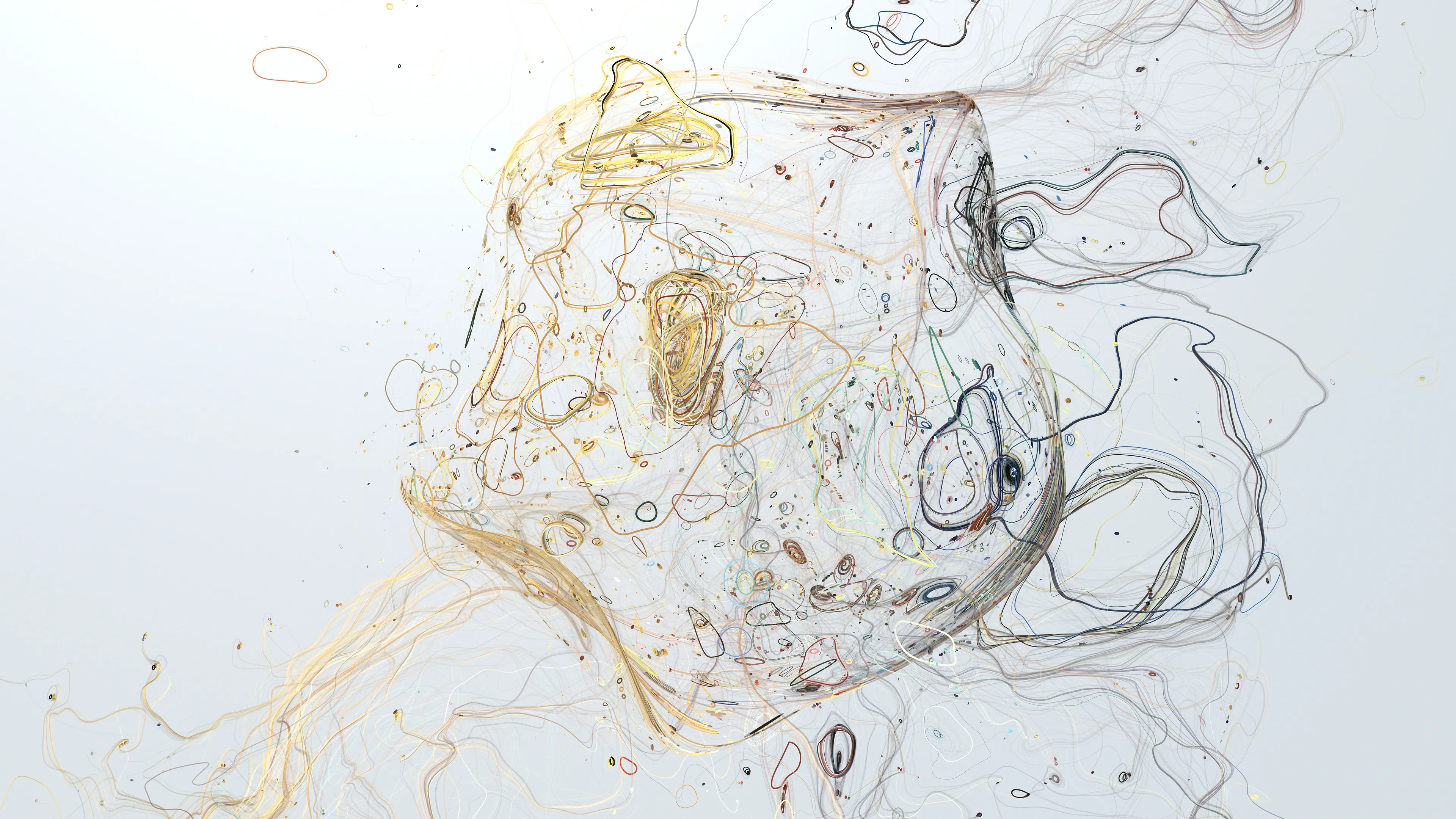 Creating things is a messy process. The seed of a thought bounces around your brain, colliding with other things your memory has very often made fuzzy. Eventually through a process of elimination, using taste as a guide, a form, a shape, begins to appear through the noise, which may be the thing you’ve been looking for.