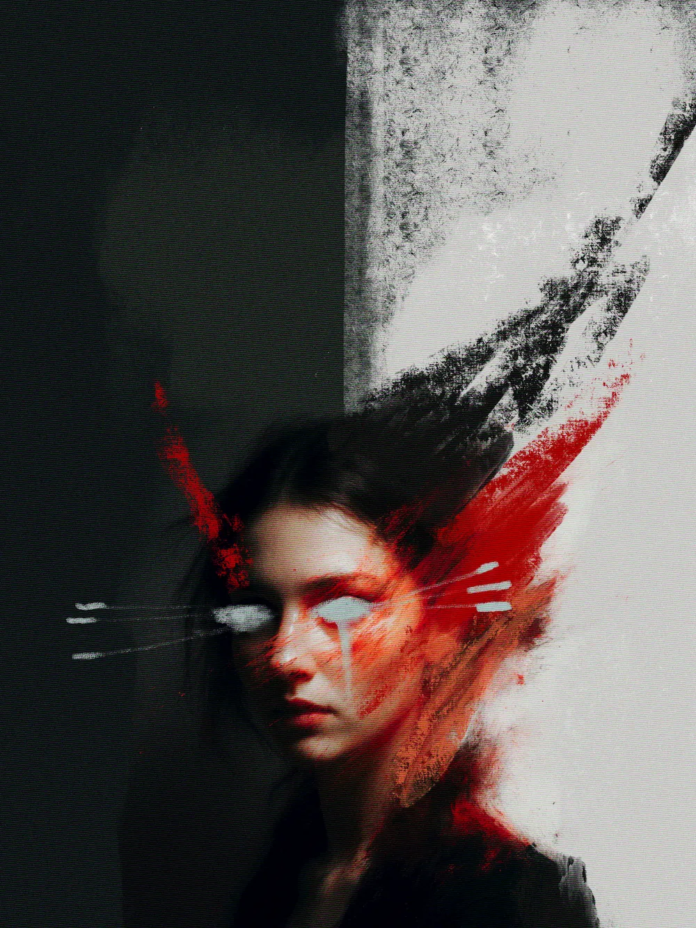 EIDOLON: Echoes of Human History

A series of 404 digital portraits — fragments of human, mythic, and divine selves reborn through Rocketgirl’s vision.

Each EIDOLON belongs to one of nine Orders, tracing the blurred line between identity, faith, surveillance, and imagination.

Some are serene, others violent; all are reflections of us.

*From the Order of Demons.*