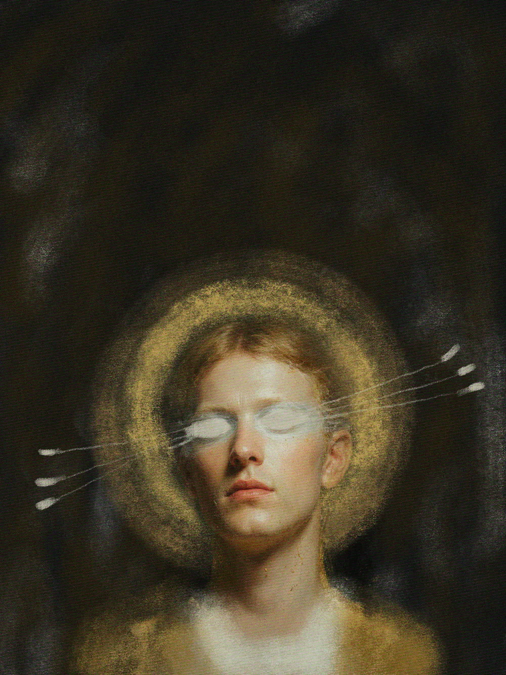 EIDOLON: Echoes of Human History

A series of 404 digital portraits — fragments of human, mythic, and divine selves reborn through Rocketgirl’s vision.

Each EIDOLON belongs to one of nine Orders, tracing the blurred line between identity, faith, surveillance, and imagination.

Some are serene, others violent; all are reflections of us.

*From the Order of Angels.*