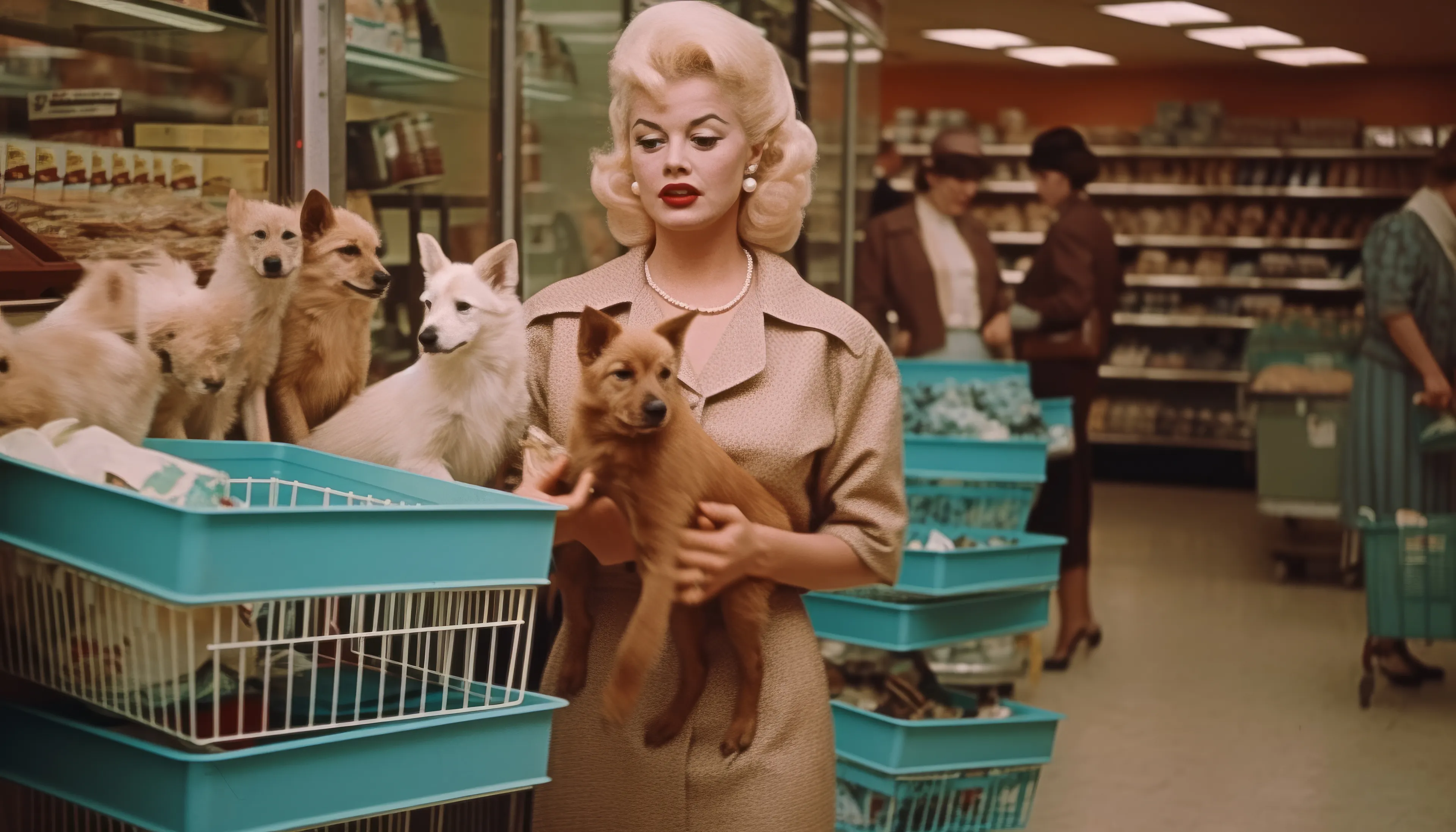 "Las Vegas: Rapid Change in the West" is a collection of AI post-photography that places viewers into a discussion on what it means to experience personal, societal, and environmental change. Through diverse narrative scenarios, this collection captures the glamour, violence, and everyday moments that happen in a mythical version of one of the most dramatic transitions in the American West.

In the 1950s and 1960s, Las Vegas experienced a rapid transition from a quiet, rural desert town into a major tourist destination, run by the mob, that hosted an increasing mobile US population. Las Vegas quickly evolved into a mythical place in people's minds where perception, "reality' and lived experiences are often in conflict. Life goes on, but it is often weird.

Post-prompt editing is kept to a minimum to allow the strangeness and quirks of AI to come through, providing a historical look at what MidJourney was like during this particular time with these specific circumstances.

Midjourney V5 (5, 5.1 & 5.2)  
Topaz upscale for size  
5824 x 3328 pixels

Pop Punk