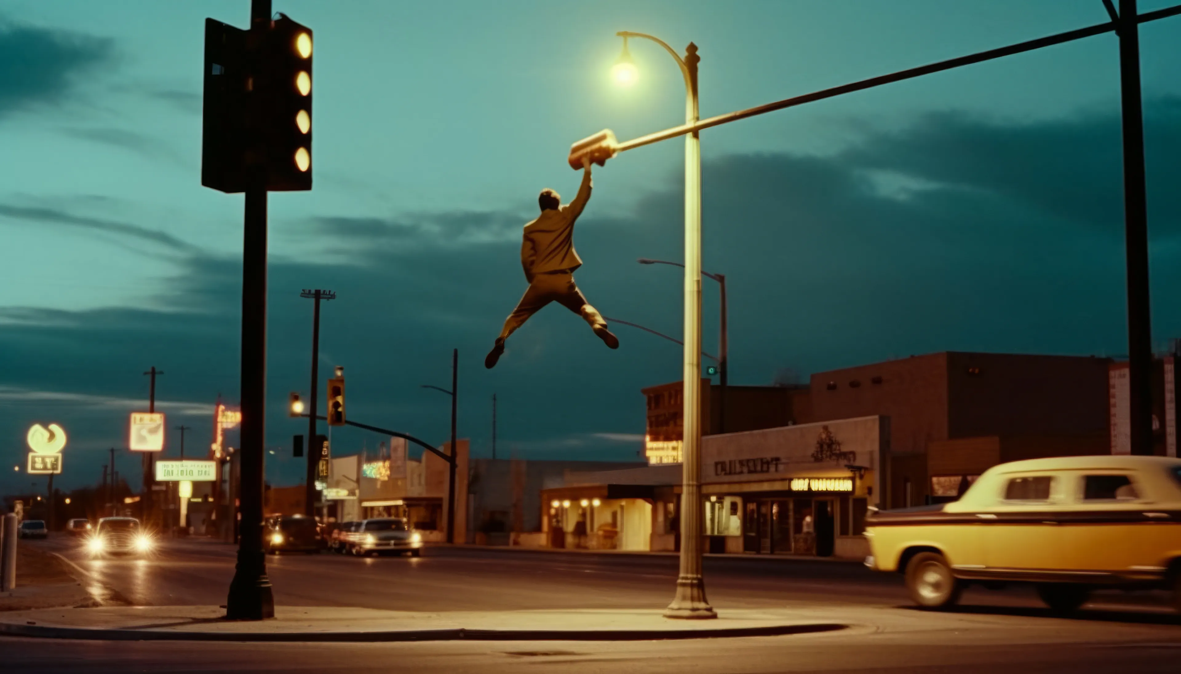 "Las Vegas: Rapid Change in the West" is a collection of AI post-photography that places viewers into a discussion on what it means to experience personal, societal, and environmental change. Through diverse narrative scenarios, this collection captures the glamour, violence, and everyday moments that happen in a mythical version of one of the most dramatic transitions in the American West.

In the 1950s and 1960s, Las Vegas experienced a rapid transition from a quiet, rural desert town into a major tourist destination, run by the mob, that hosted an increasing mobile US population. Las Vegas quickly evolved into a mythical place in people's minds where perception, "reality' and lived experiences are often in conflict. Life goes on, but it is often weird.

Post-prompt editing is kept to a minimum to allow the strangeness and quirks of AI to come through, providing a historical look at what MidJourney was like during this particular time with these specific circumstances.

Midjourney V5 (5, 5.1 & 5.2)  
Topaz upscale for size  
5824 x 3328 pixels

Pop Punk