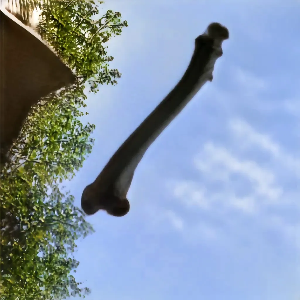 Bones in the sky in a vanishing of the genuine. The physical reality enters hyperreality through film photographs via a GAN Generative Adversarial Network. Inspired by Georgia O'Keefe by way of Jean Baudrillard. This is a special selection by a viewer of Bones In The Sky Marfa from a live feed of the model generating unique images never to be seen again.