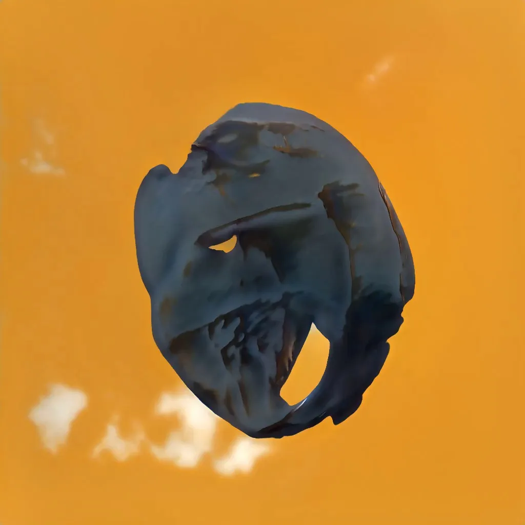 Bones in the sky in a vanishing of the genuine. The physical reality enters hyperreality through film photographs via a GAN Generative Adversarial Network. Inspired by Georgia O'Keefe by way of Jean Baudrillard. This is a special selection by a viewer of Bones In The Sky Marfa from a live feed of the model generating unique images never to be seen again.