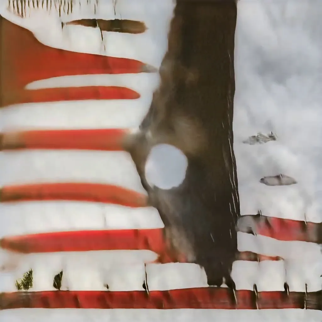 Bones in the sky as a vanishing of the genuine. The real enters hyperreality through film photographs via a GAN.