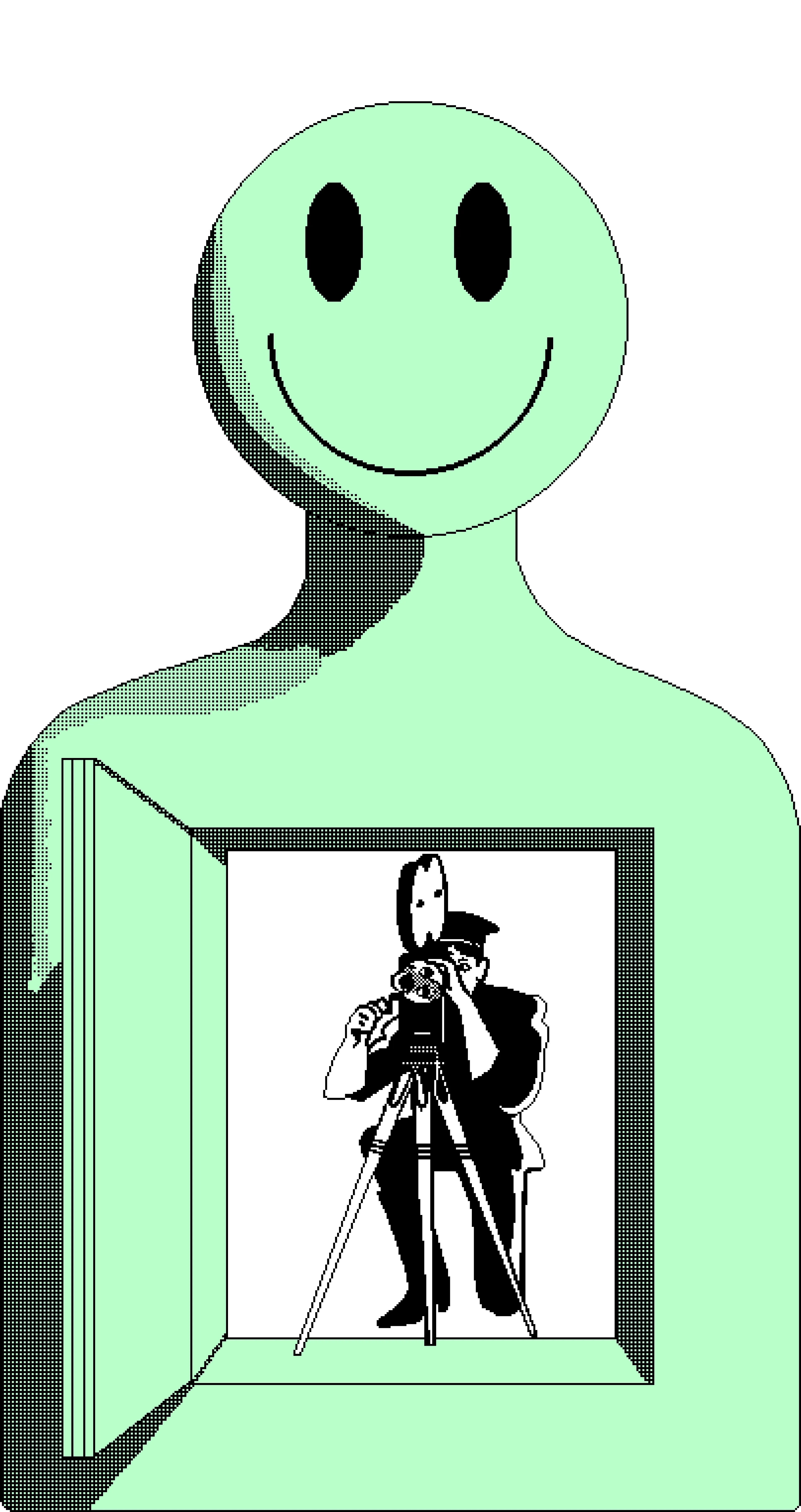 Pixel art collection inspired by dissident subcultures, Chess, and underground comix by Mark Sabb for Felt Zine.