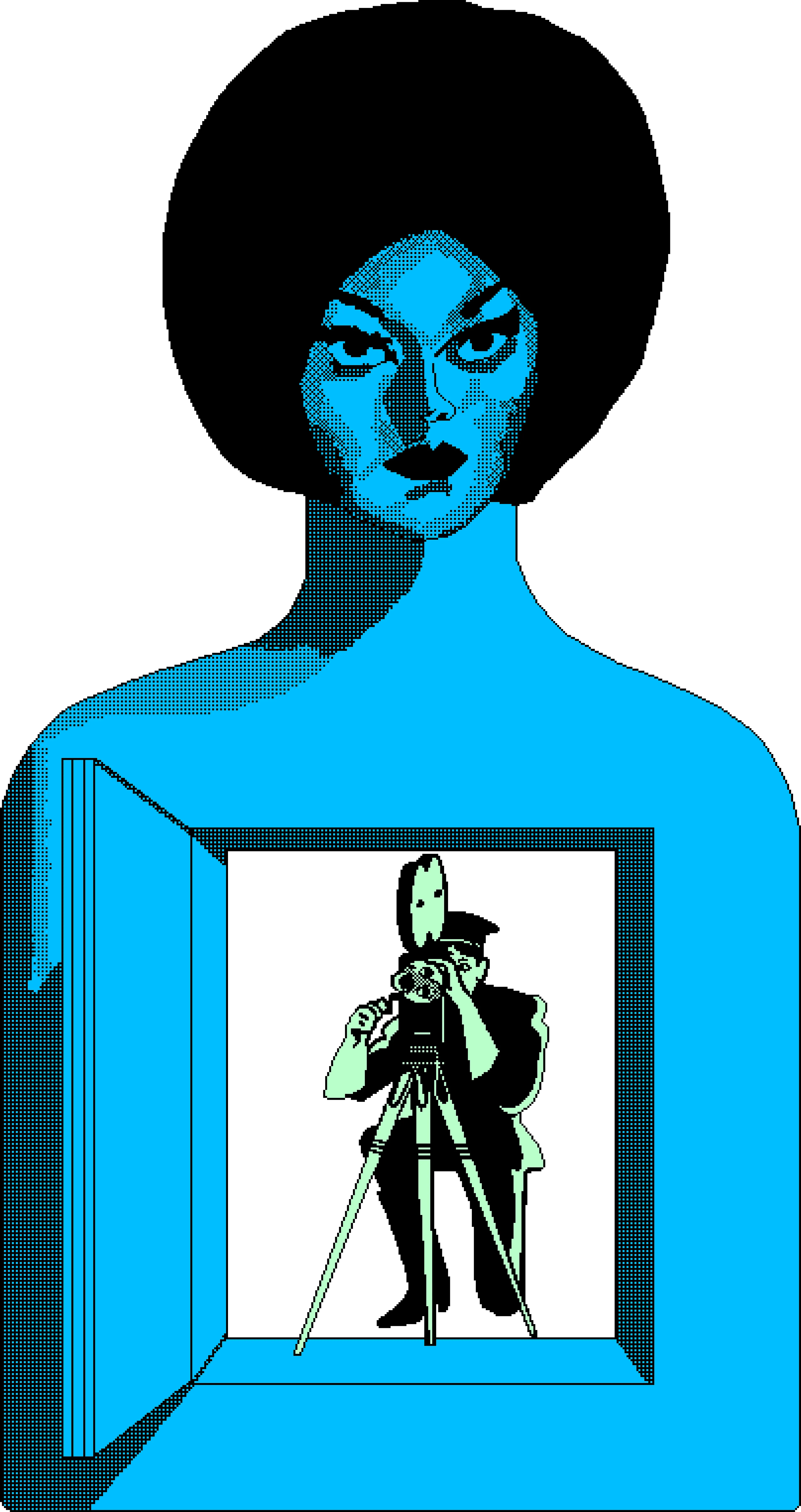 Pixel art collection inspired by dissident subcultures, Chess, and underground comix by Mark Sabb for Felt Zine.