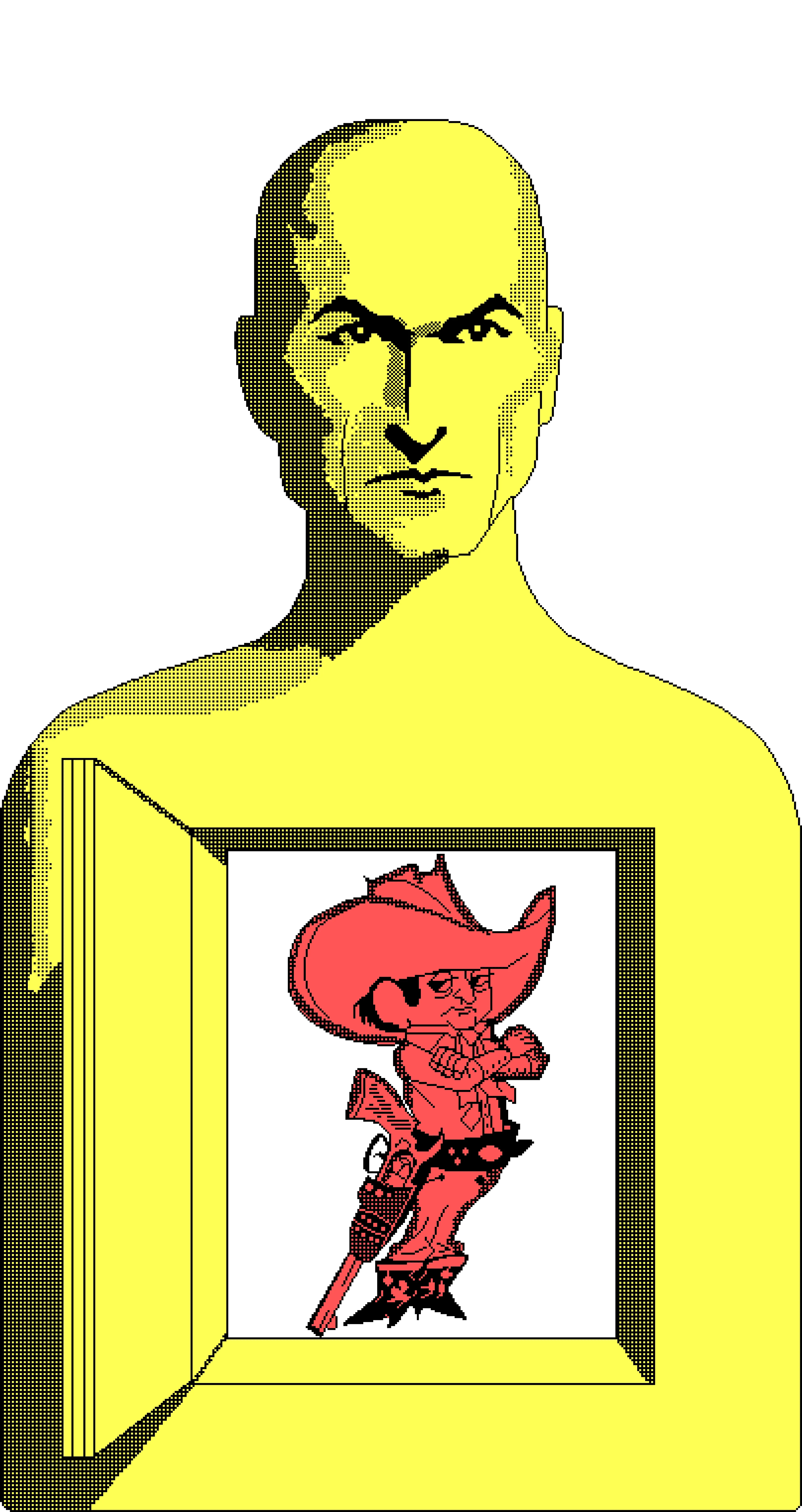 Pixel art collection inspired by dissident subcultures, Chess, and underground comix by Mark Sabb for Felt Zine.