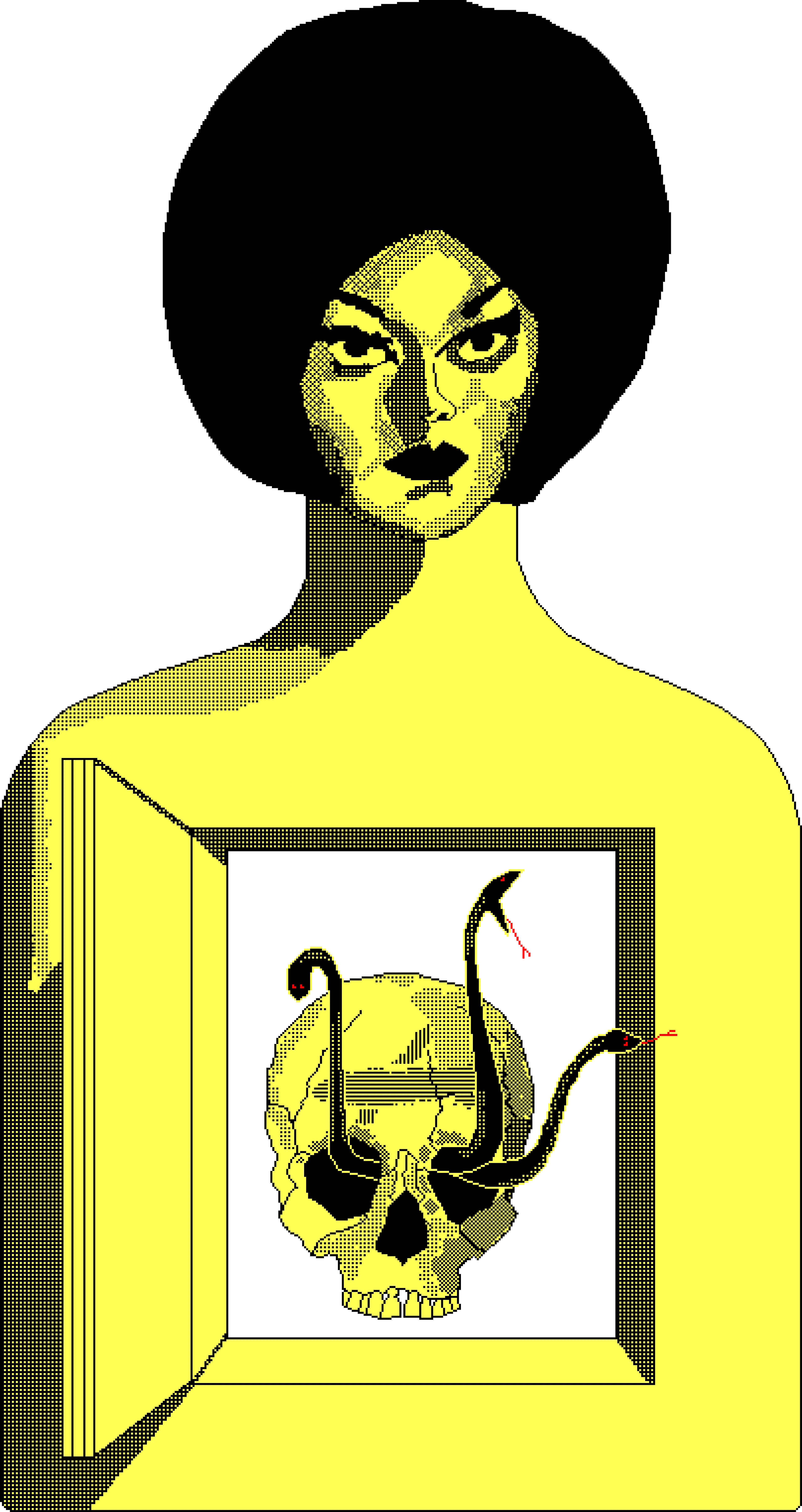 Pixel art collection inspired by dissident subcultures, Chess, and underground comix by Mark Sabb for Felt Zine.