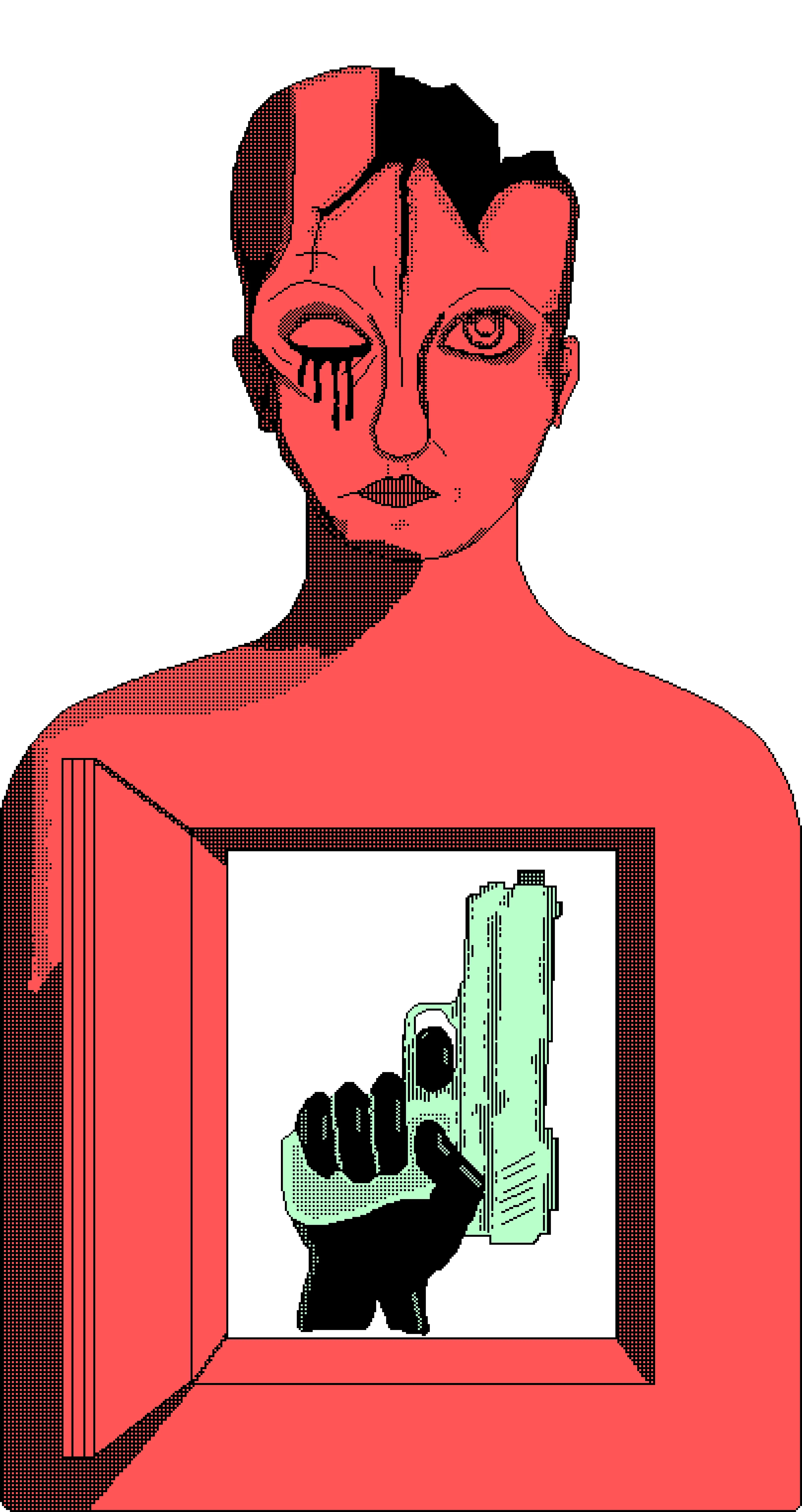 Pixel art collection inspired by dissident subcultures, Chess, and underground comix by Mark Sabb for Felt Zine.