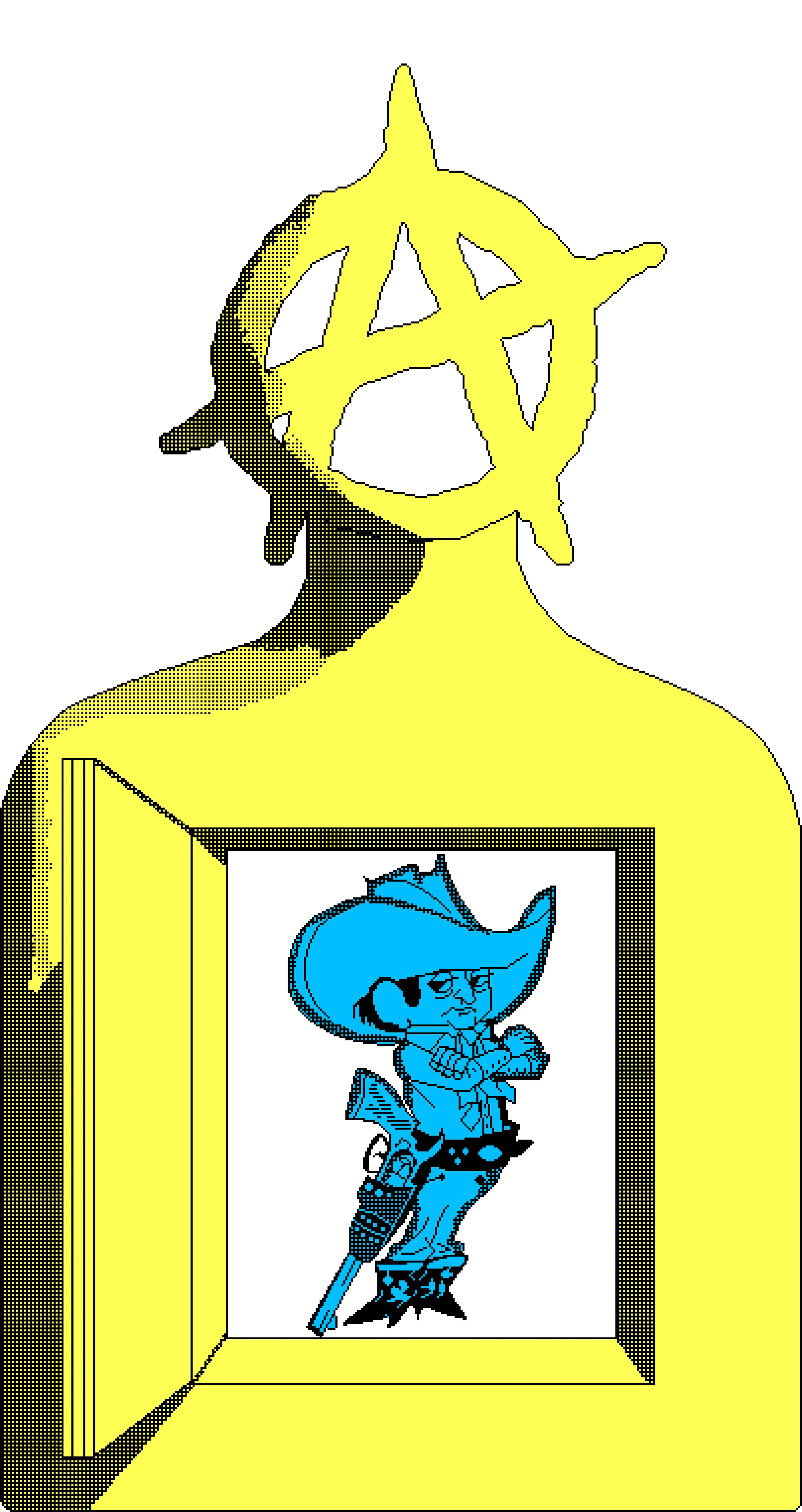 Pixel art collection inspired by dissident subcultures, Chess, and underground comix by Mark Sabb for Felt Zine.