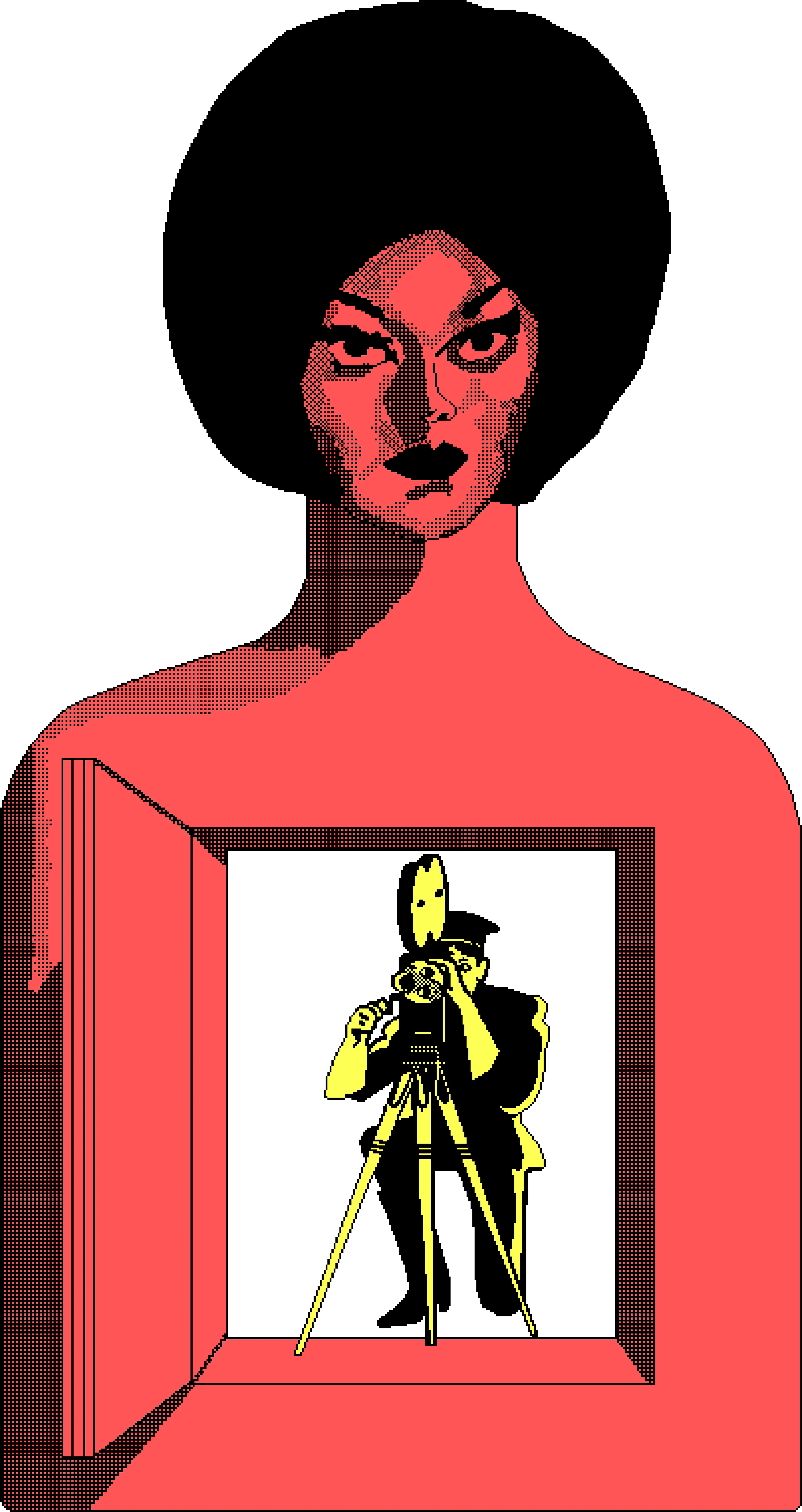 Pixel art collection inspired by dissident subcultures, Chess, and underground comix by Mark Sabb for Felt Zine.