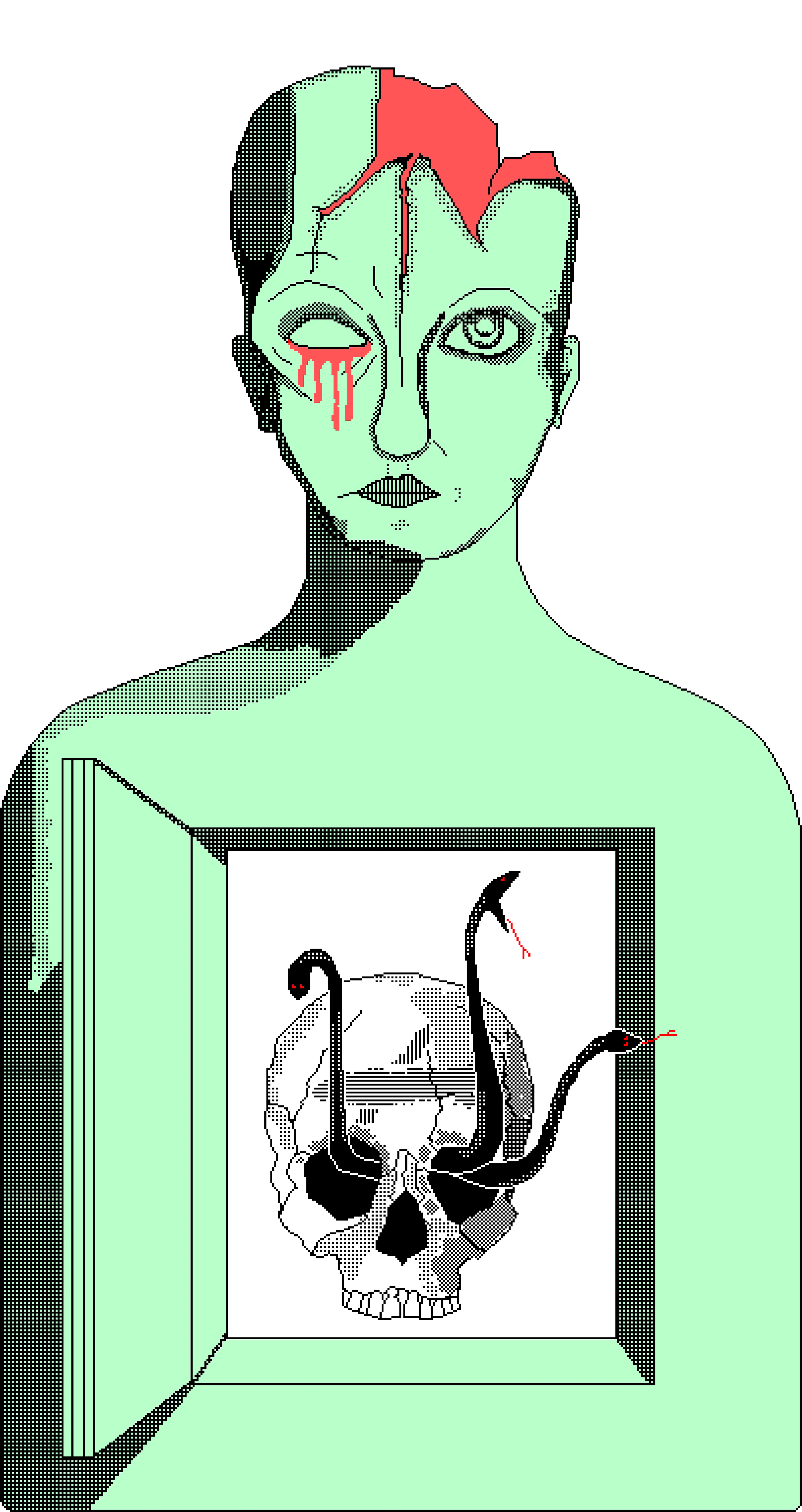 Pixel art collection inspired by dissident subcultures, Chess, and underground comix by Mark Sabb for Felt Zine.