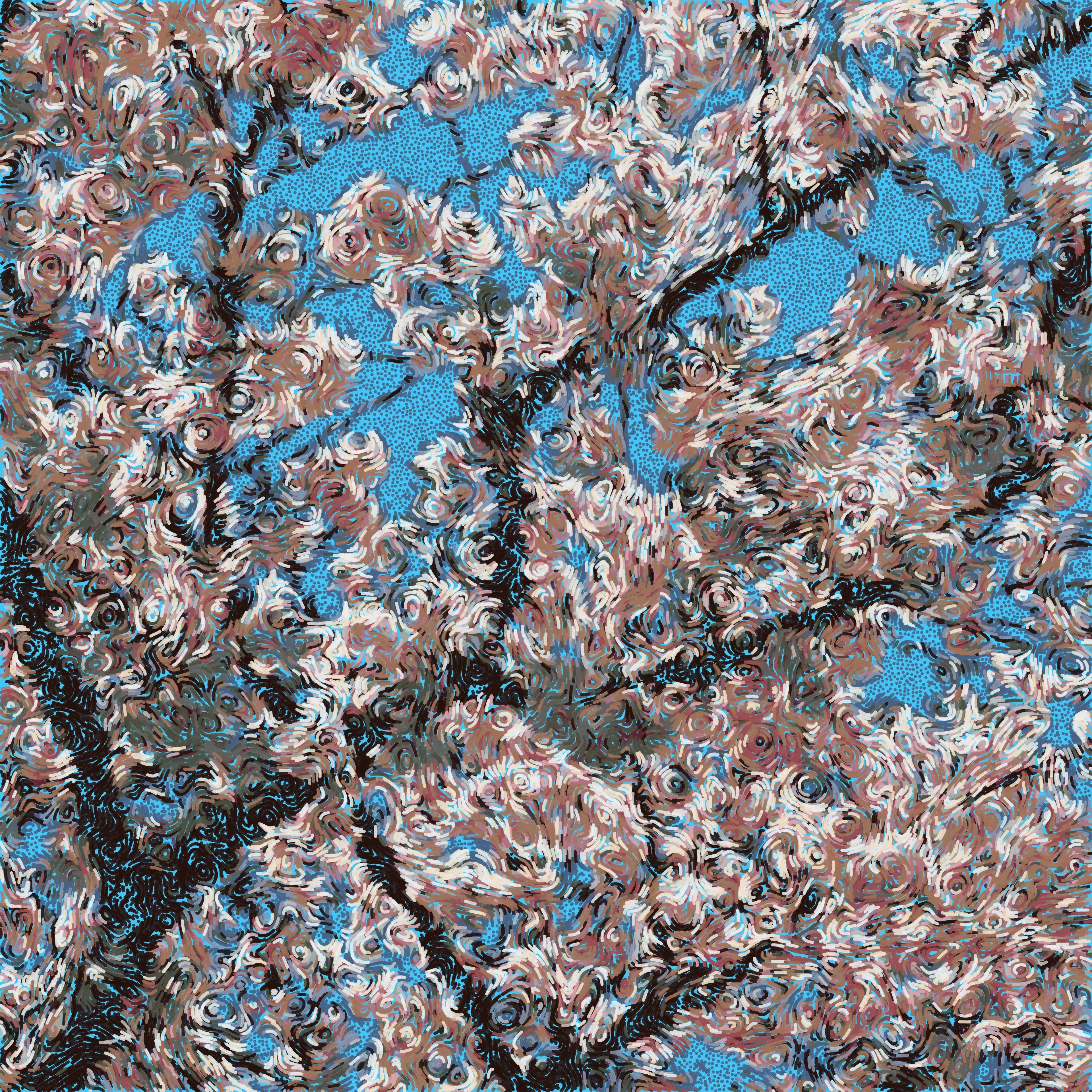 The Fleeting Beauty of a Cherry Tree is a generative NFT and physical plotter painting, part of the Spring Days collection. 

The NFT is 12,000 x 12,000 pixels

The winning bidder or buyer will receive the physical plotter painting on canvas. Shipping Included.

Size Unframed: 30” x 30” 
Medium: Acrylic paint on canvas