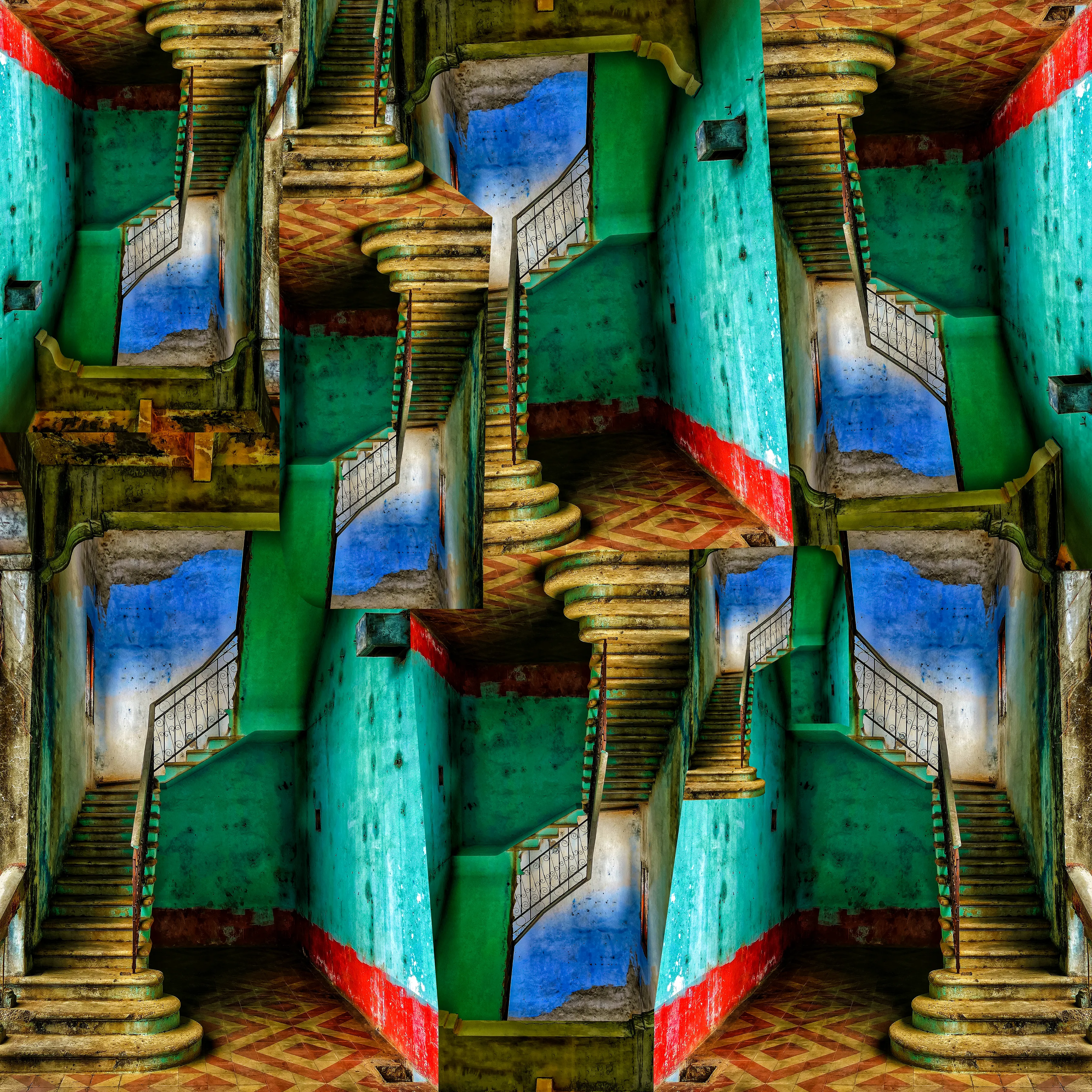 title: rgb stairs  
id: iuridclgs20201225  
collection: stairs  
size: 3600x3600px  
medium: digital collage  
tools: affinity photo, ipad pro w pencil, macbook pro, photoshop  
architect: unknown  
location: leon - nicaragua

sources:

gregory morit - nicaragua revolution museum in leon, nicaragua - [https://unsplash.com/photos/Gm0A9BAE6GU](https://unsplash.com/photos/Gm0A9BAE6GU)